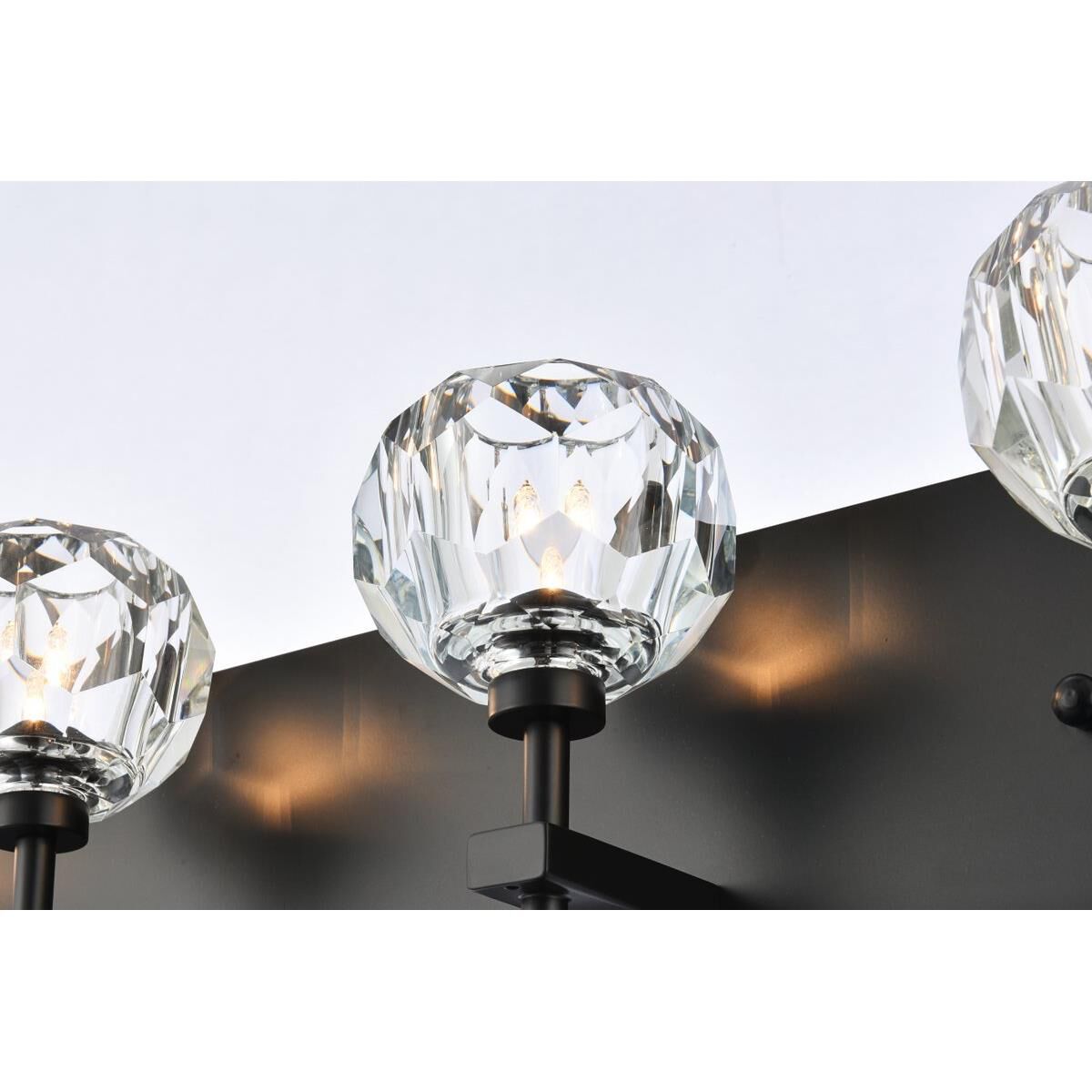 Graham 25 Inch 4 Light LED Bath Vanity Light by Elegant Lighting