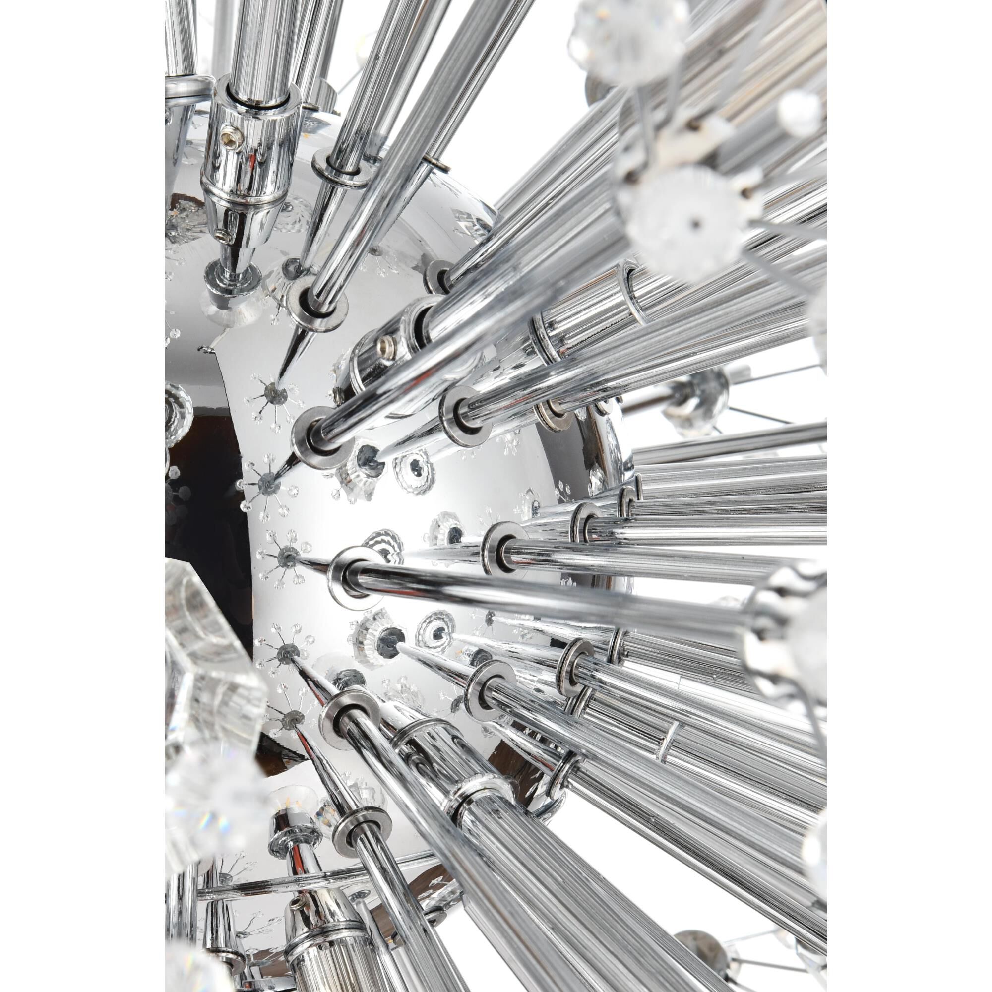 Vera 36 Inch Large Pendant by Elegant Lighting