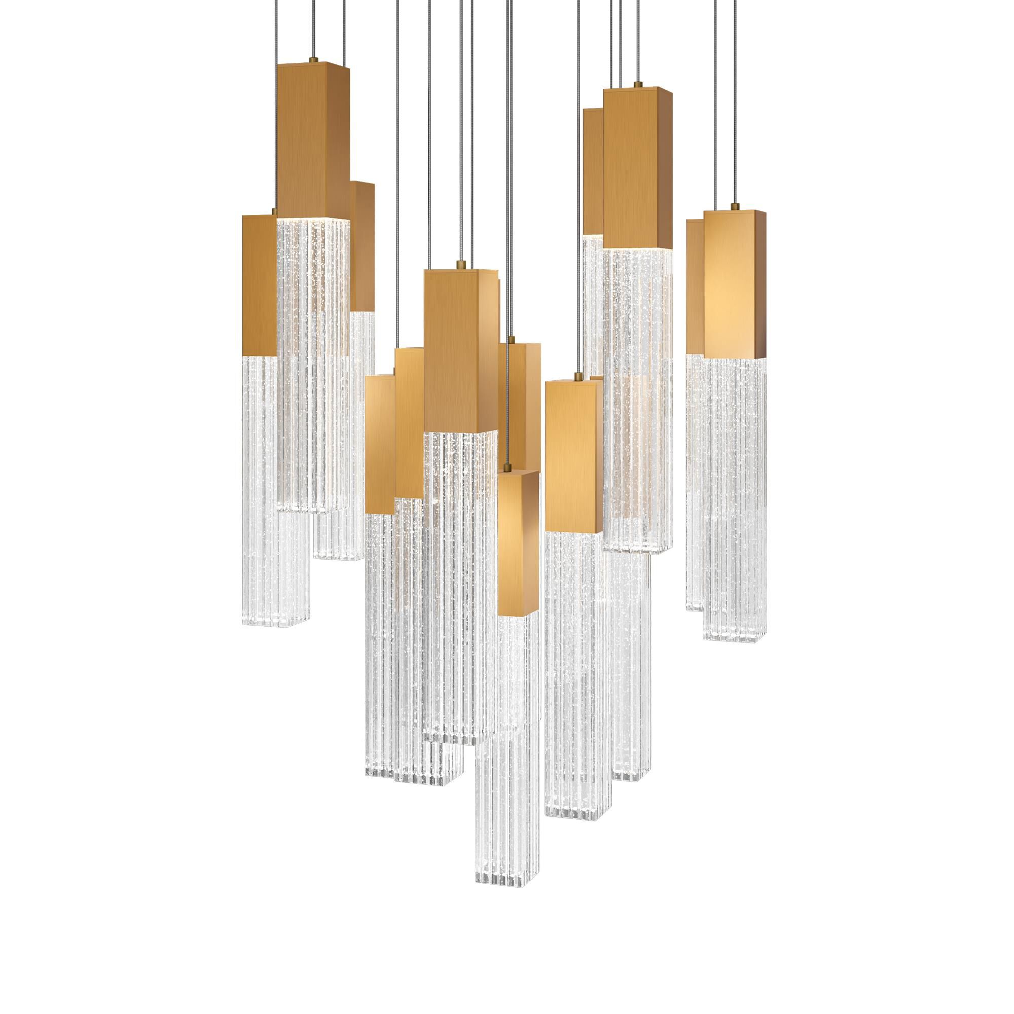 Shown in Aged Brass finish