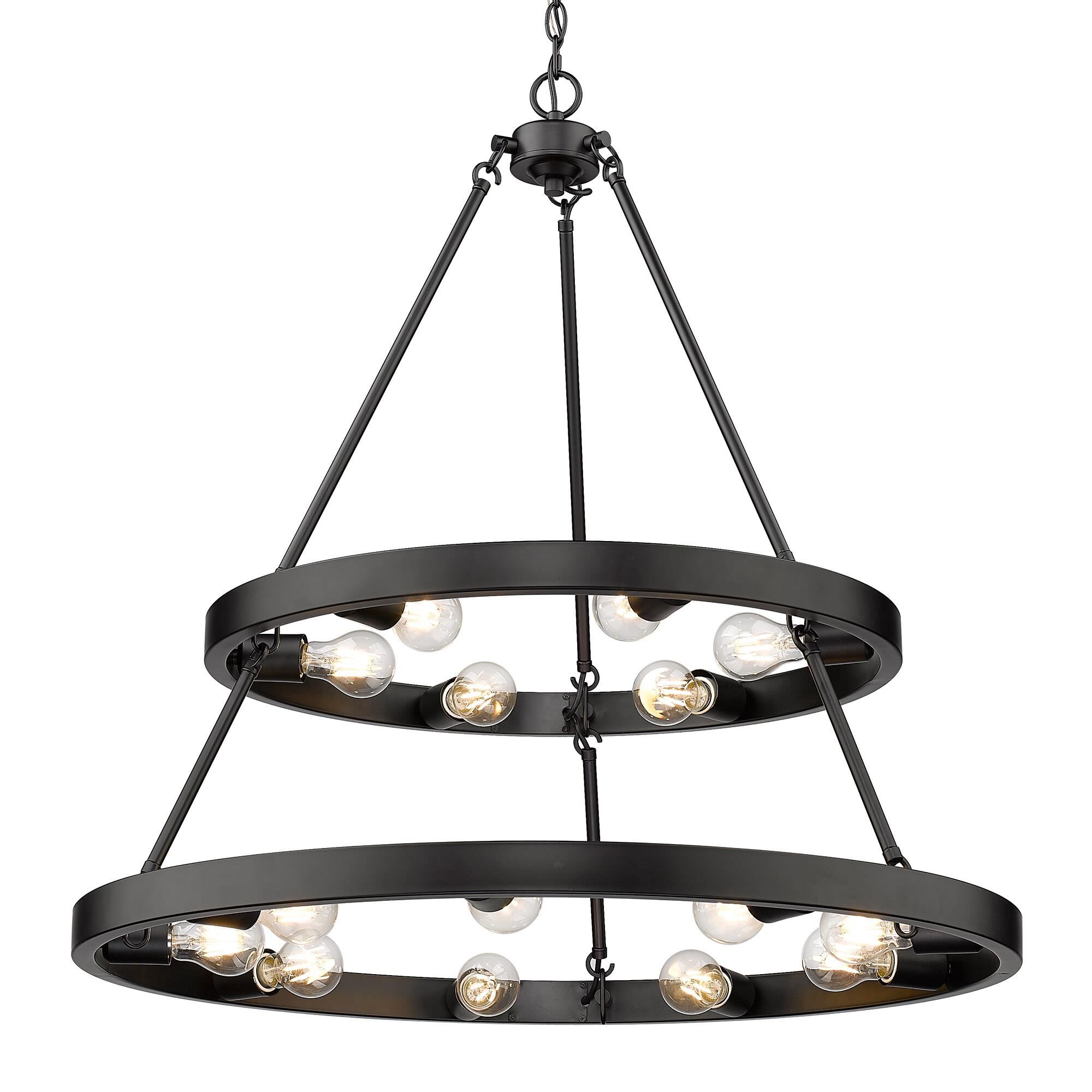 Castile 32 Inch 15 Light Chandelier by Golden Lighting