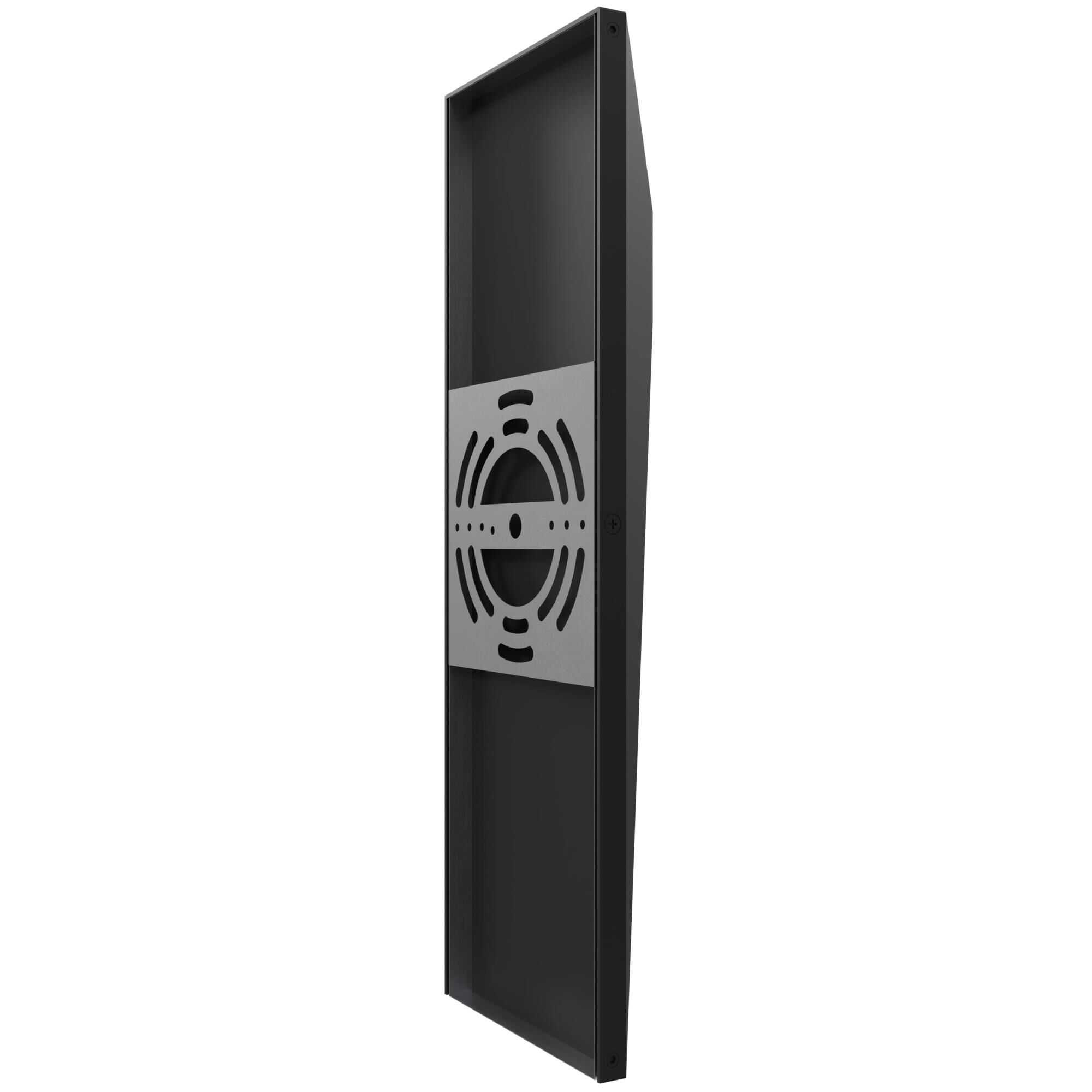 Shown in Black finish