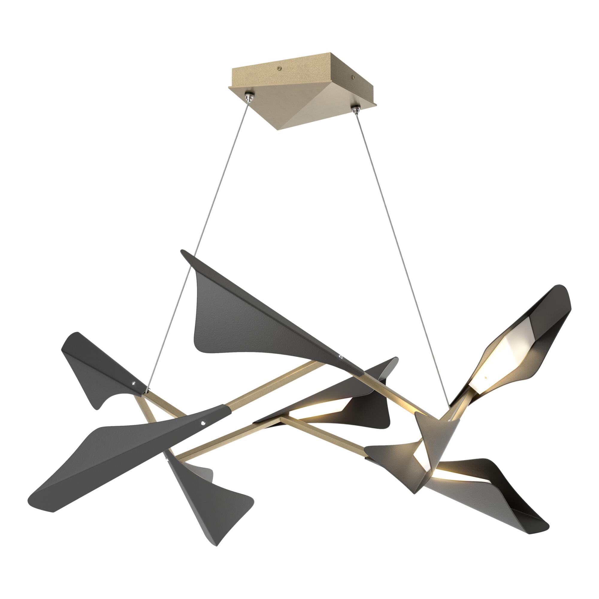 Plume Multi Light Pendant by Hubbardton Forge