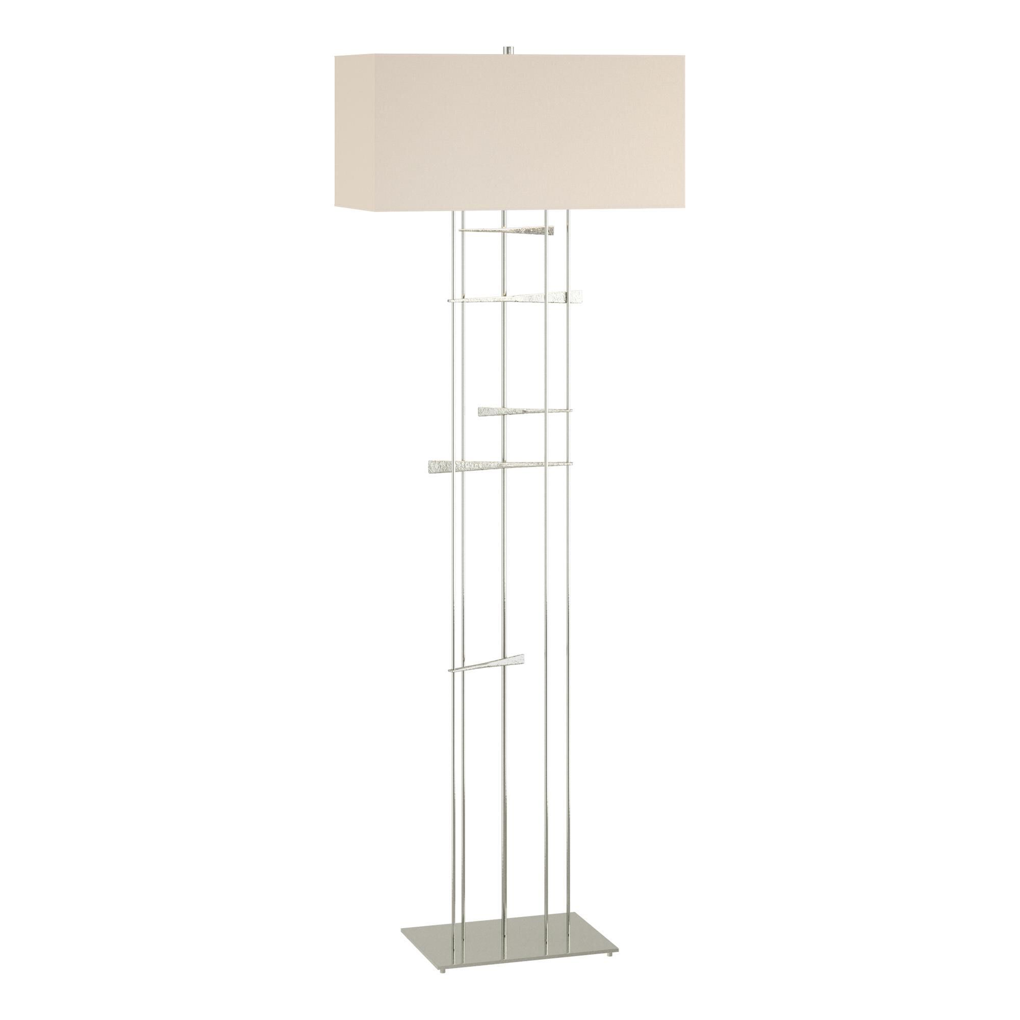 Shown in Sterling finish and Flax shade