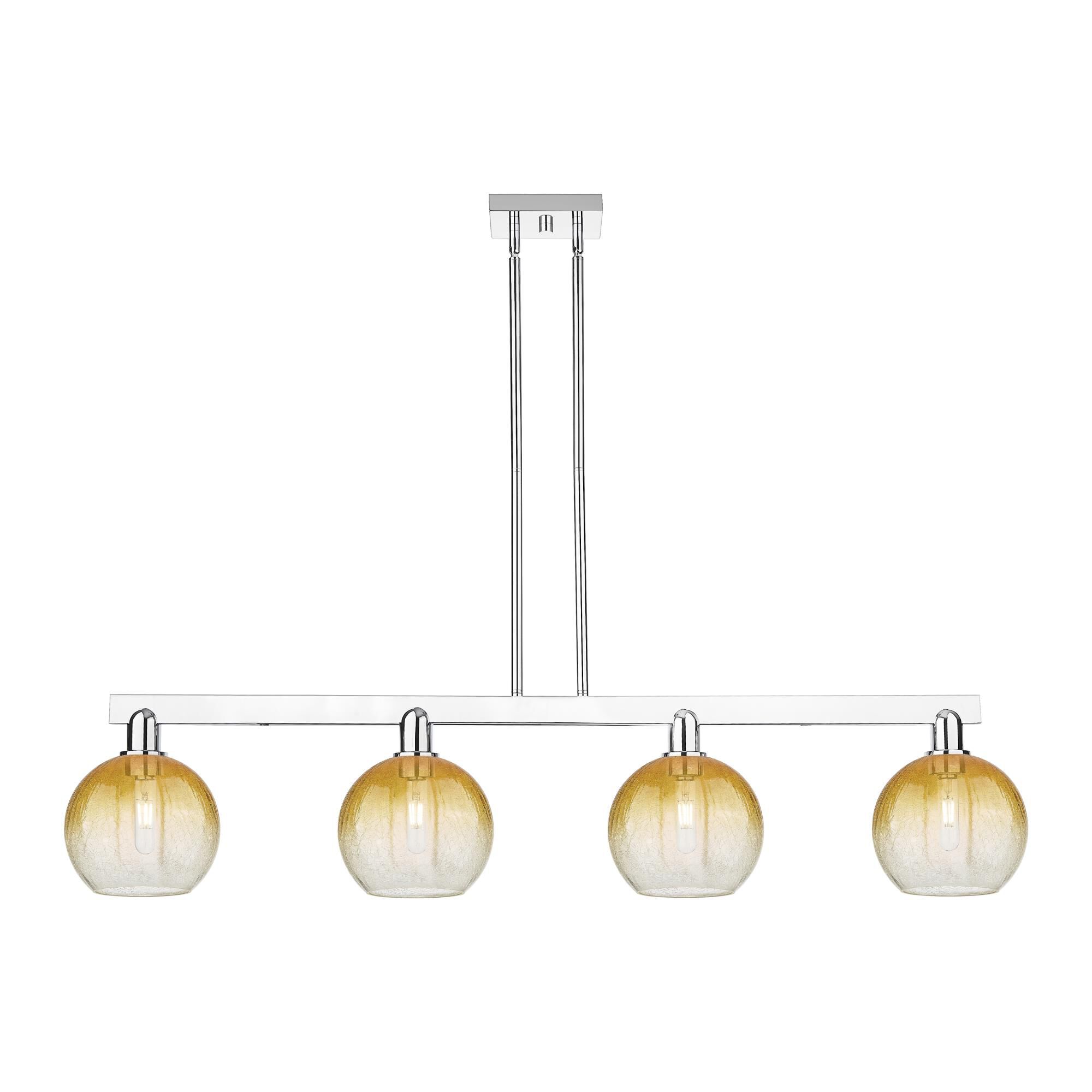 Bruno Marashlian Brookhaven Globe 48 Inch Linear Suspension Light by Innovations Lighting