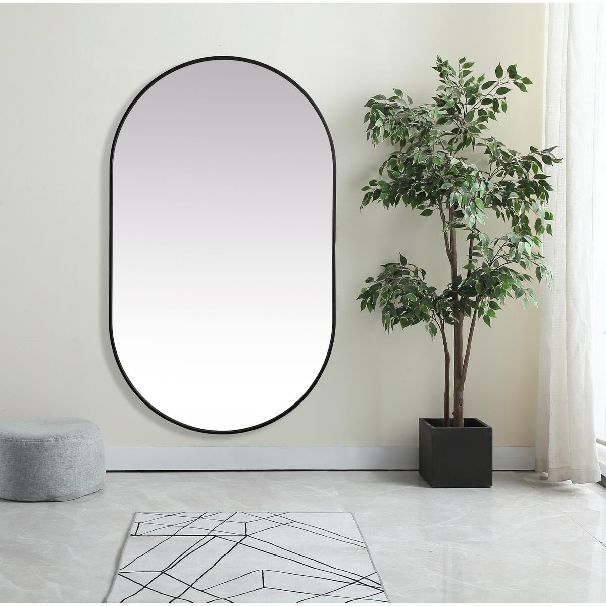 Asha 60 Inch Decorative Mirror by Elegant Decor