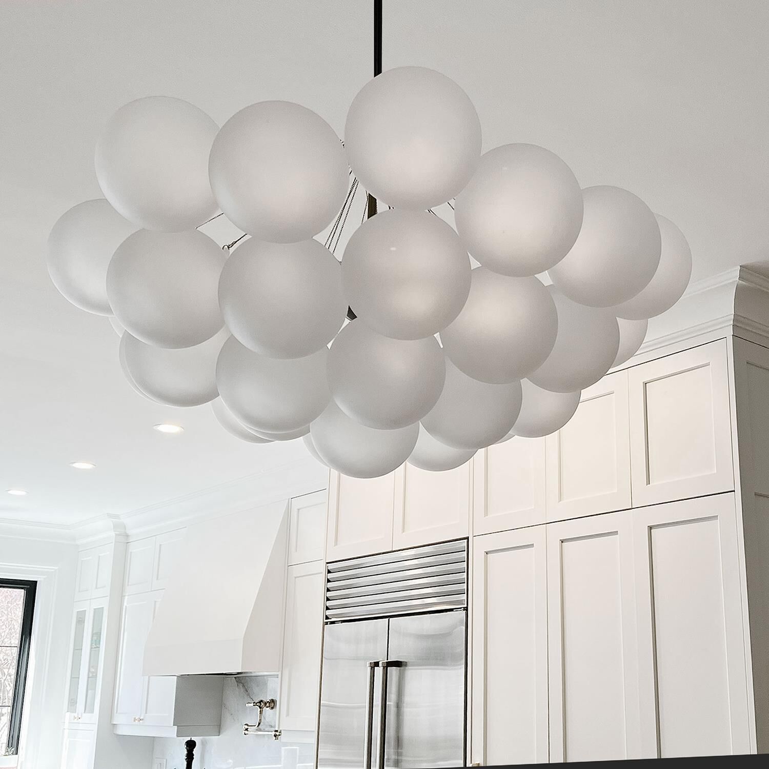 Miles 36 Inch 8 Light Chandelier by Dainolite