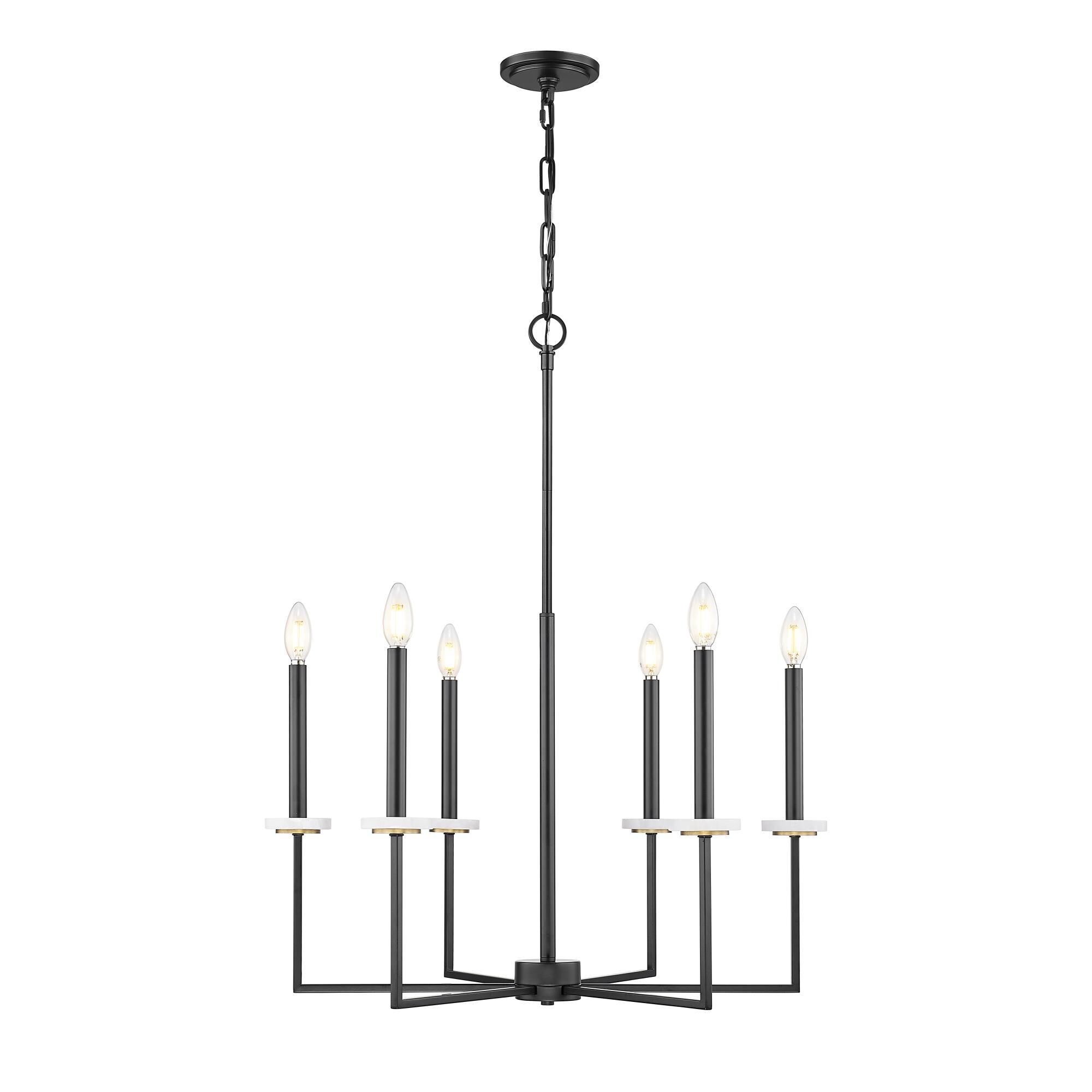 Shown in Matte Black and Modern Gold finish