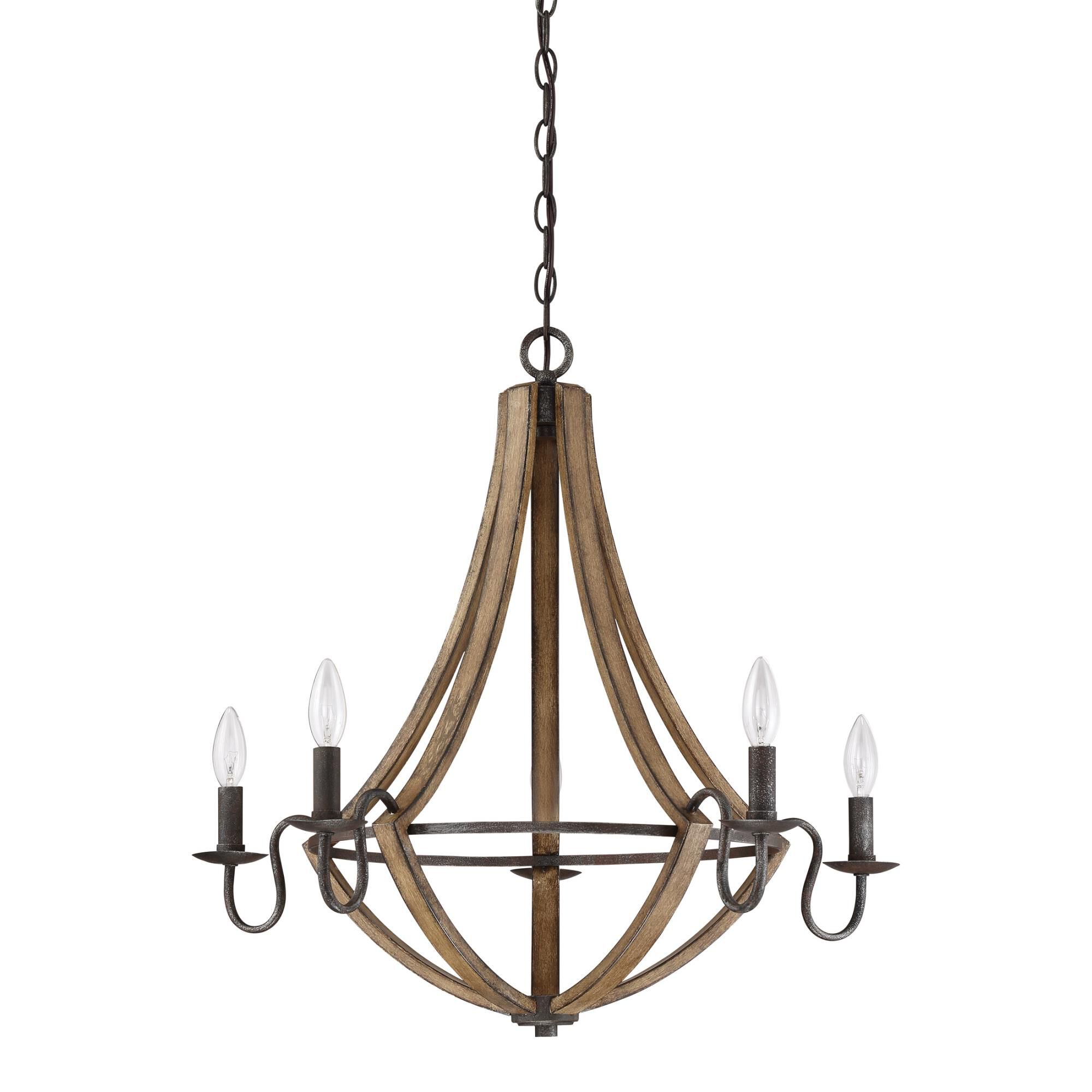 Shire 26 Inch 5 Light Chandelier by Quoizel