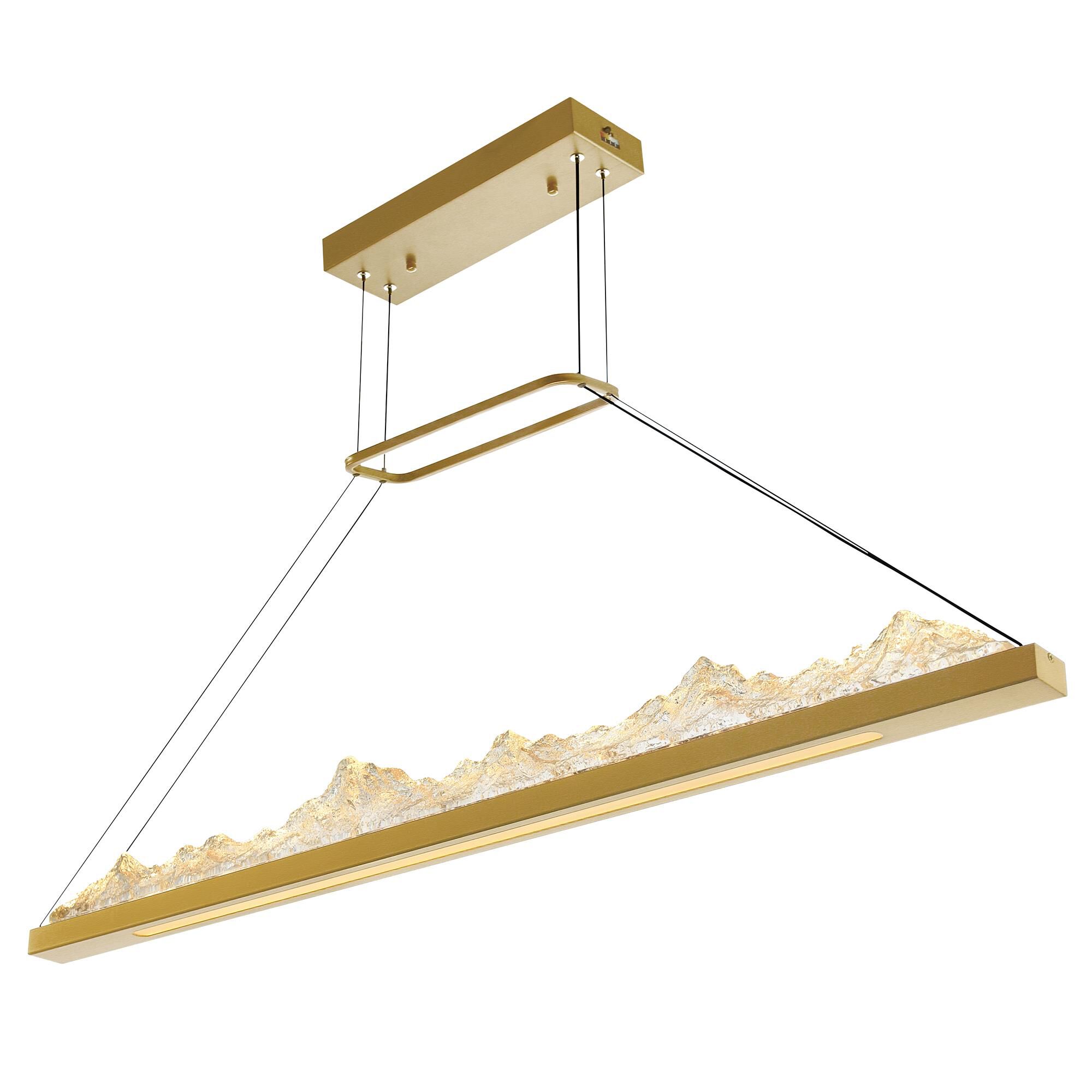 Himalayas Linear Suspension Light by CWI Lighting
