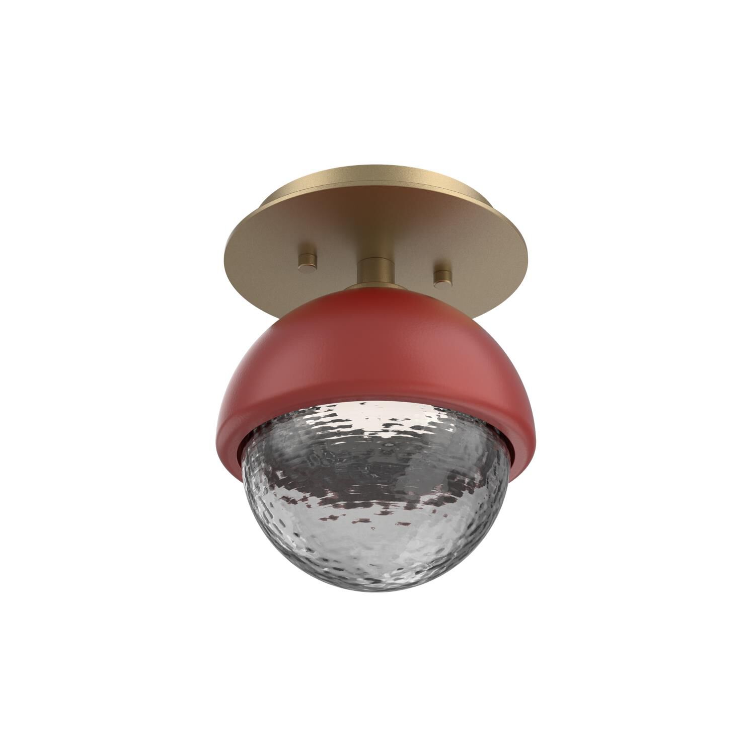 Levi Wilson Cabochon 6 Inch Flush Mount by Hammerton Studio