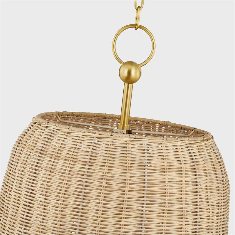 Elena Medium Pendant Light by Mitzi