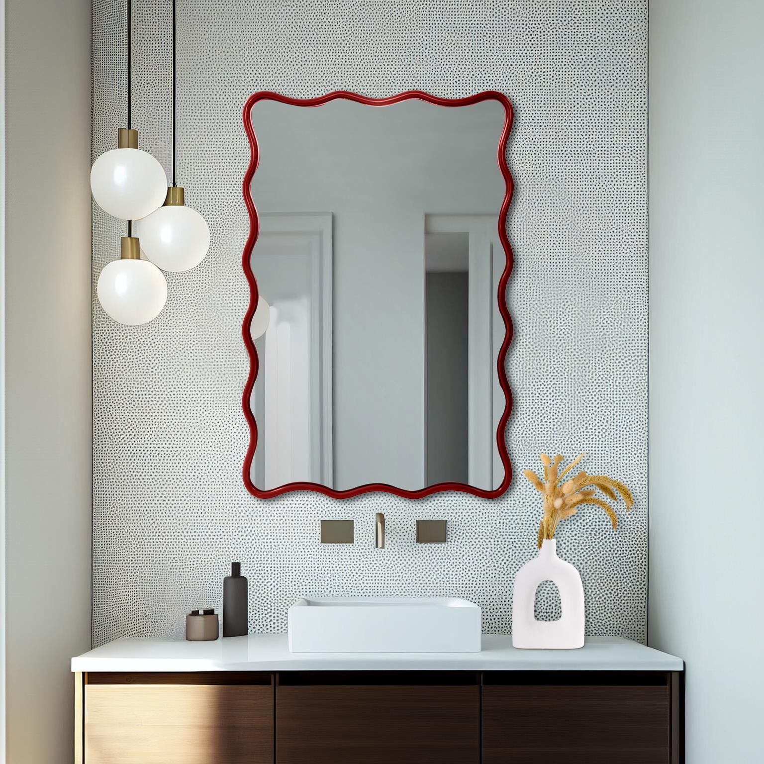 The Maya Decorative Mirror by Howard Elliott Collection