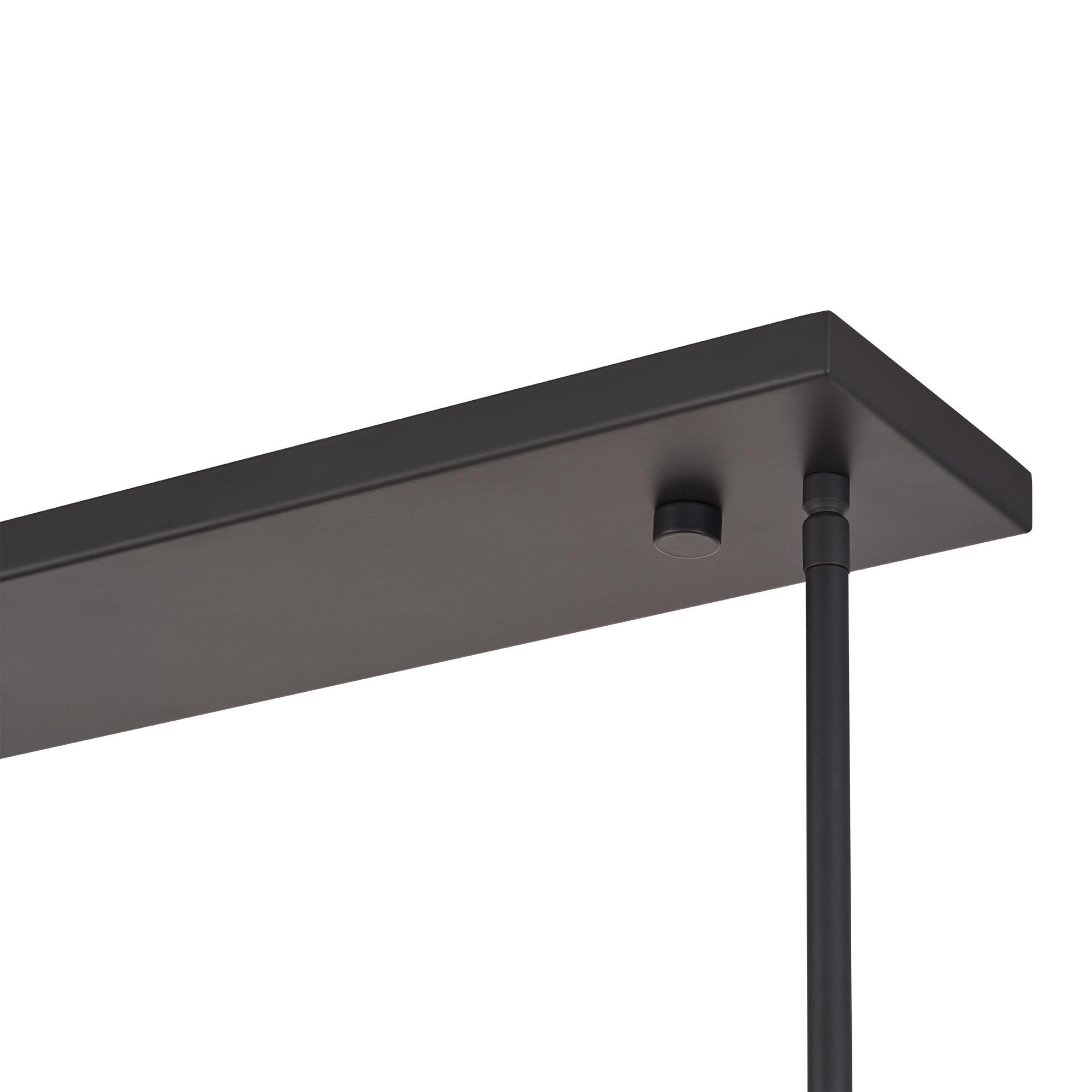 Shown in Bronze finish and Hand Crafted Parchment Color Hardback Fabric with White Color Inside shade