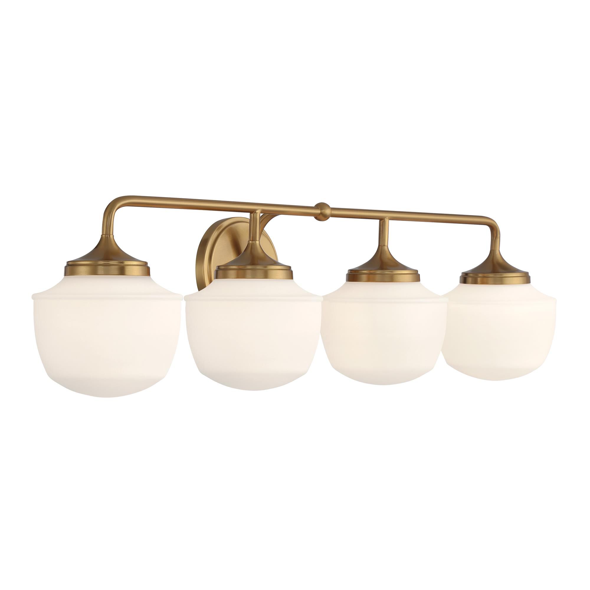 Shown in Antique Noble Brass finish and Etched Opal glass and Glass shade
