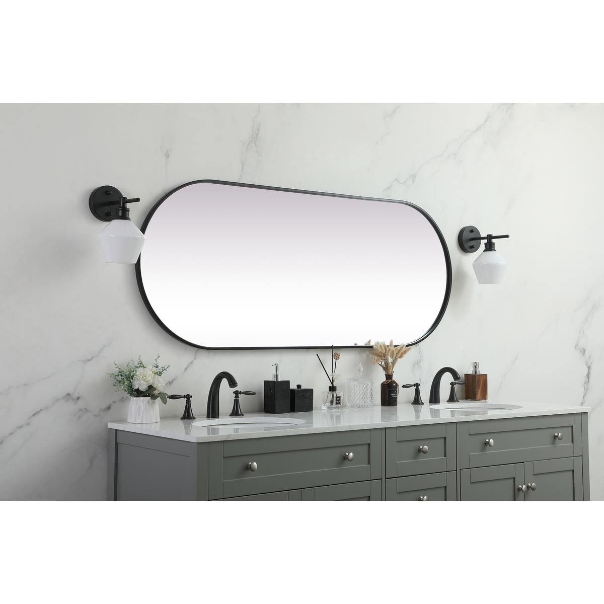 Shown in Black finish