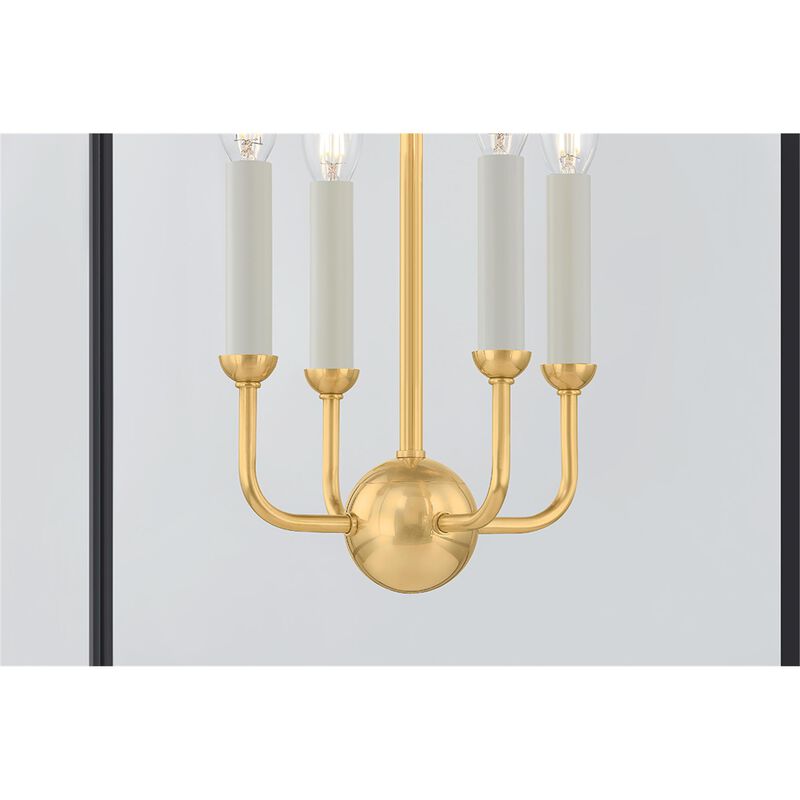 Mark D. Sikes Houghton Medium Lantern Pendant by Hudson Valley Lighting