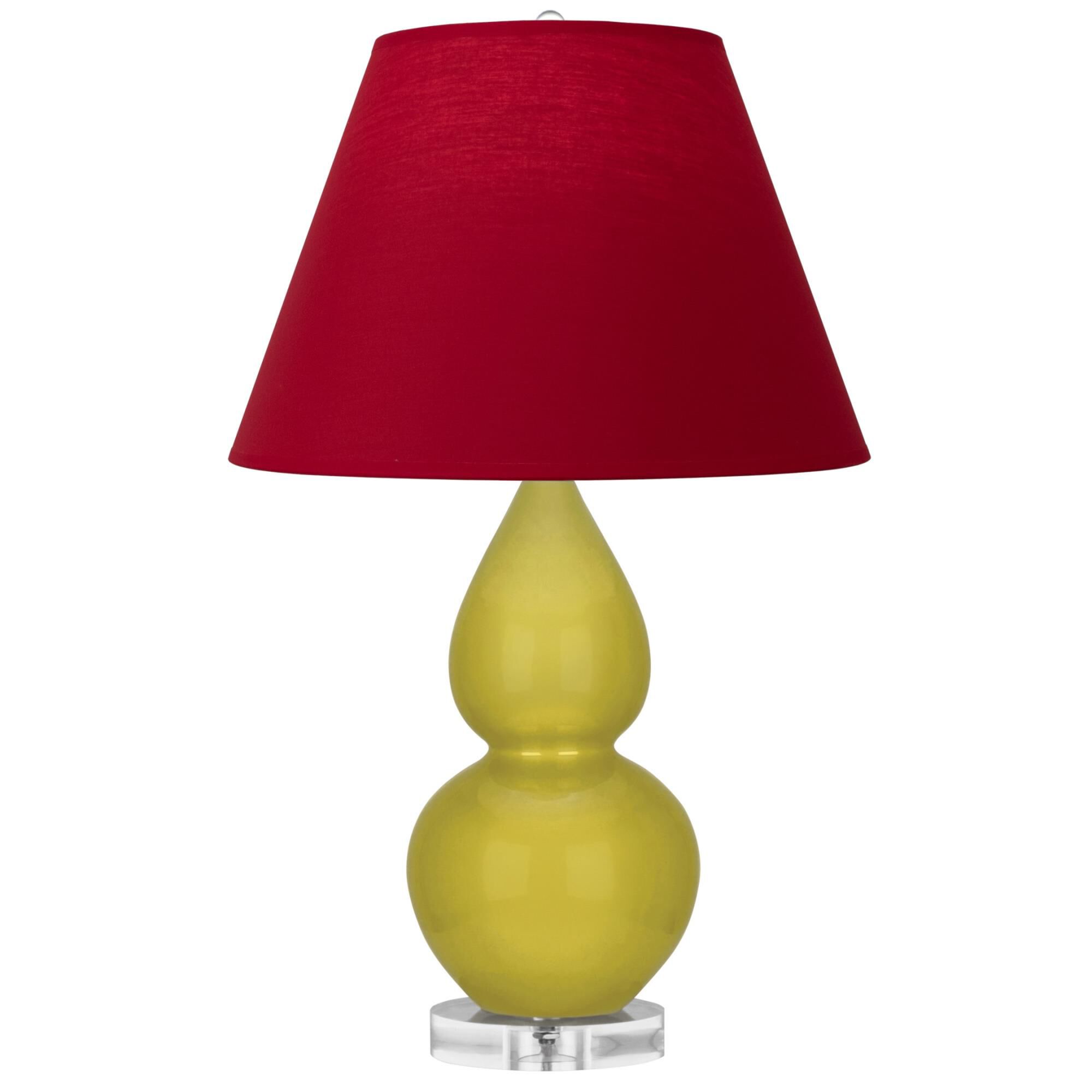 Small Double Gourd 23 Inch Table Lamp by Robert Abbey
