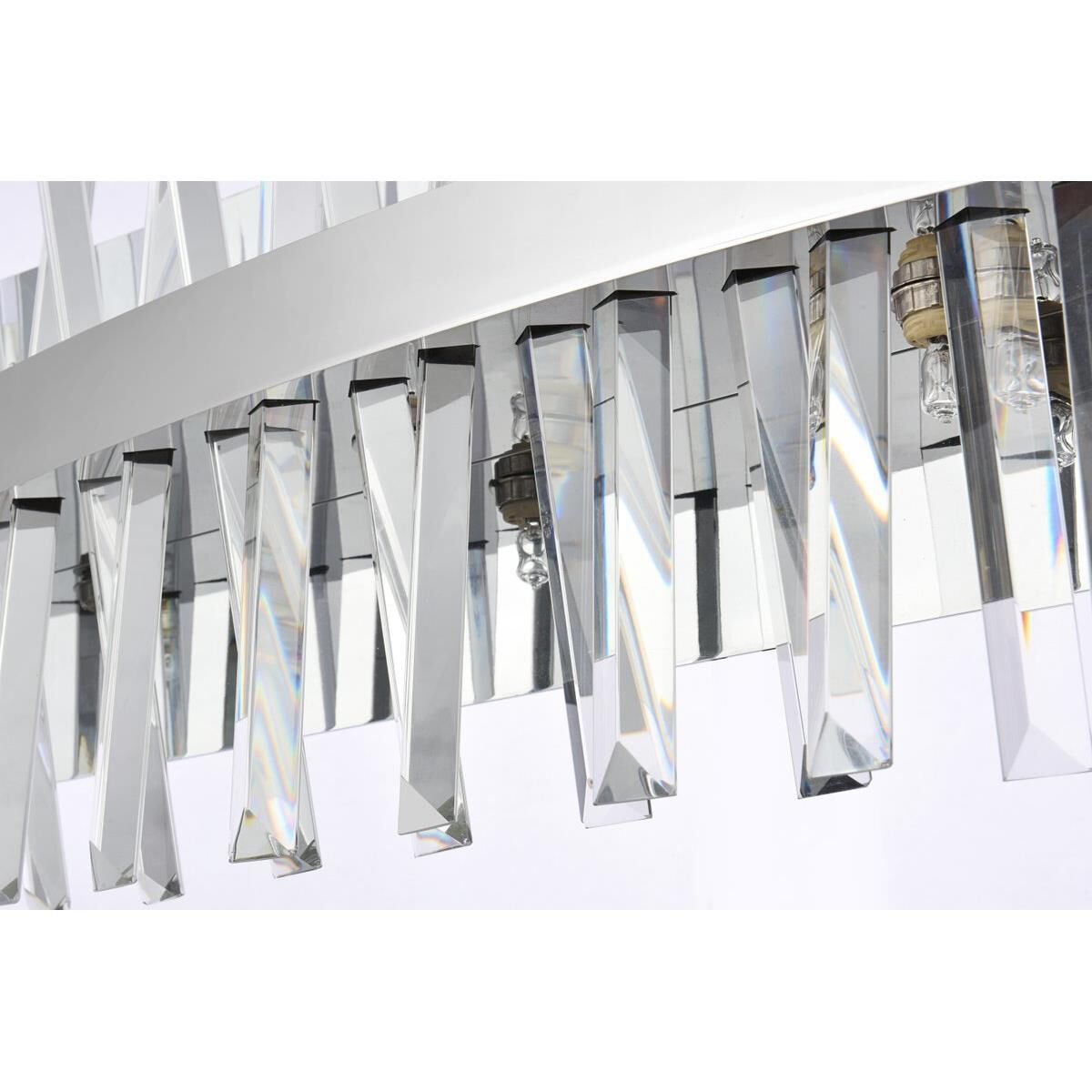 Serephina 30 Inch 8 Light Bath Vanity Light by Elegant Lighting