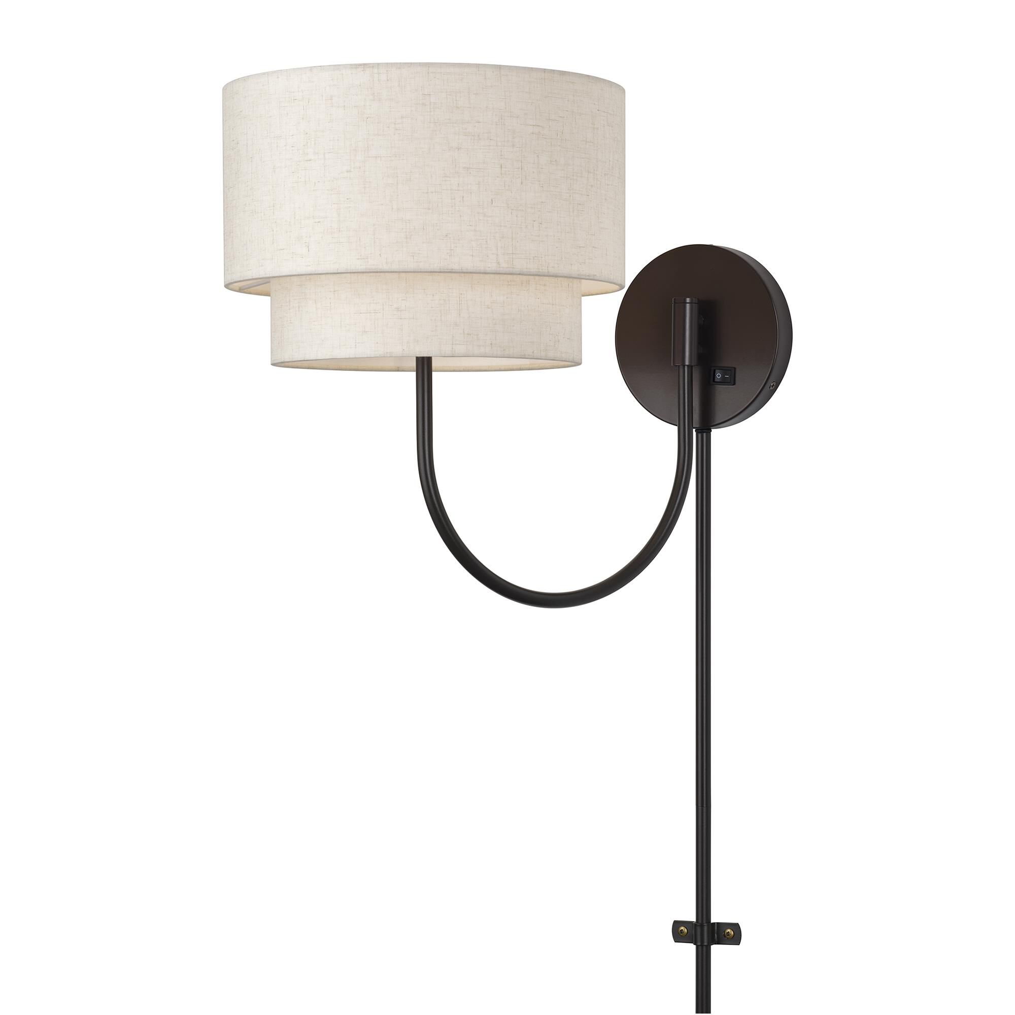 Manorwood 16 Inch Wall Swing Lamp by Livex Lighting