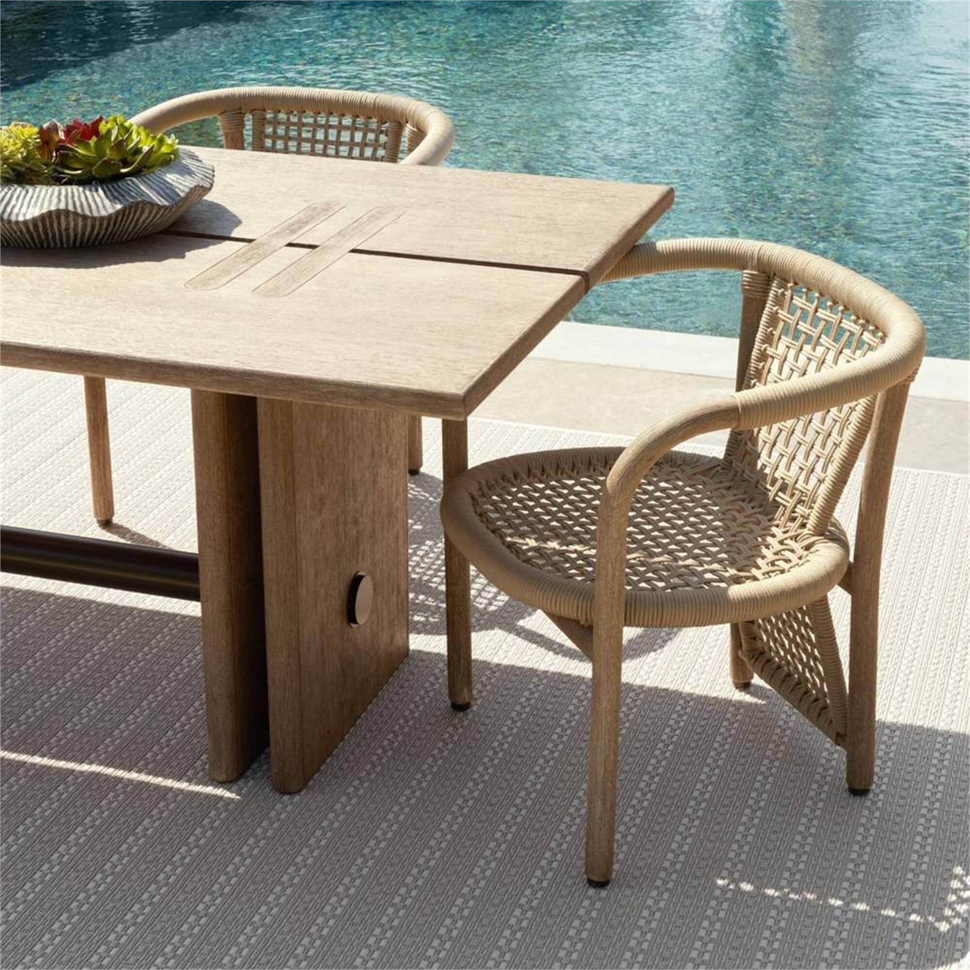 Dominic 91 Inch Dining Table by Arteriors Home