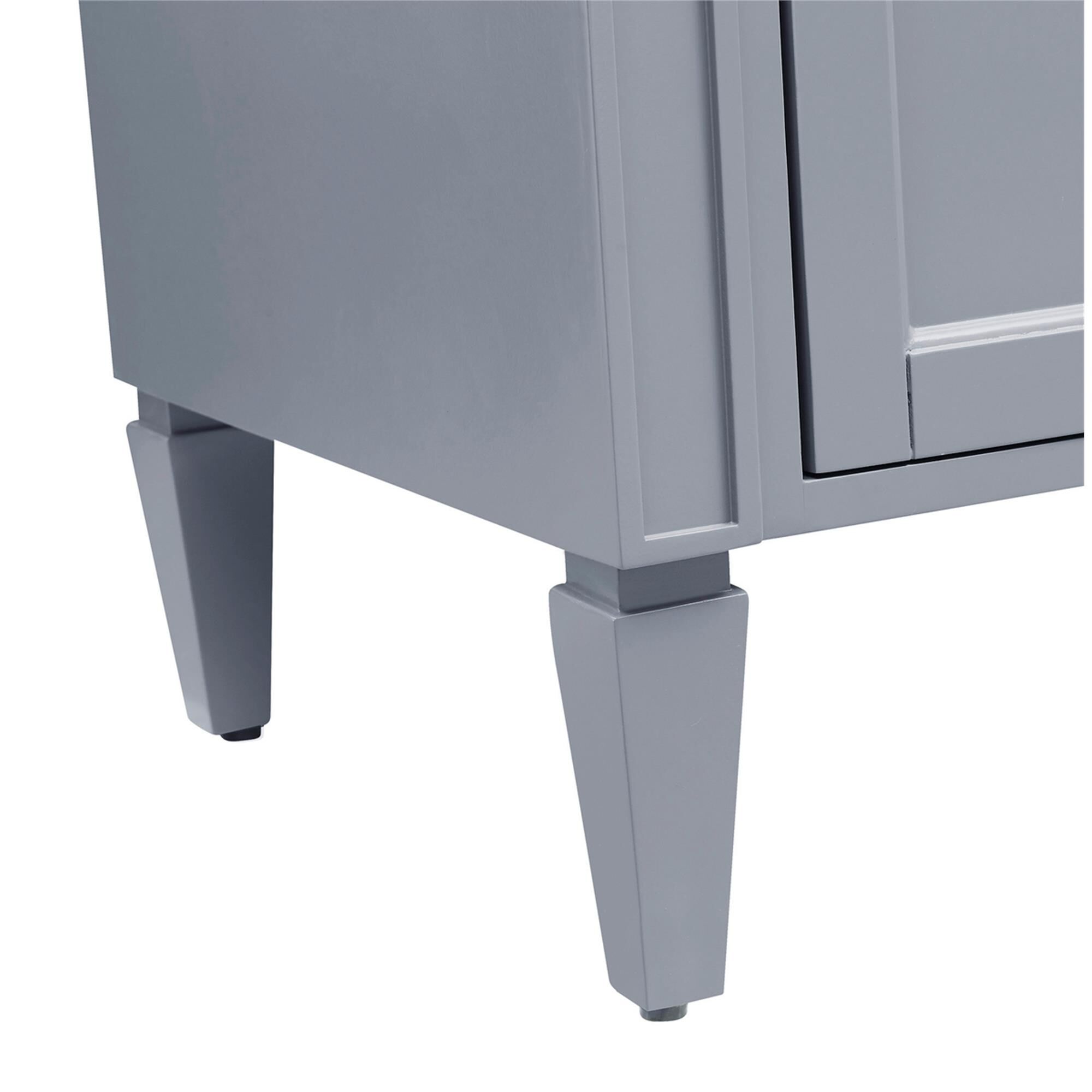 Shown in Grey finish