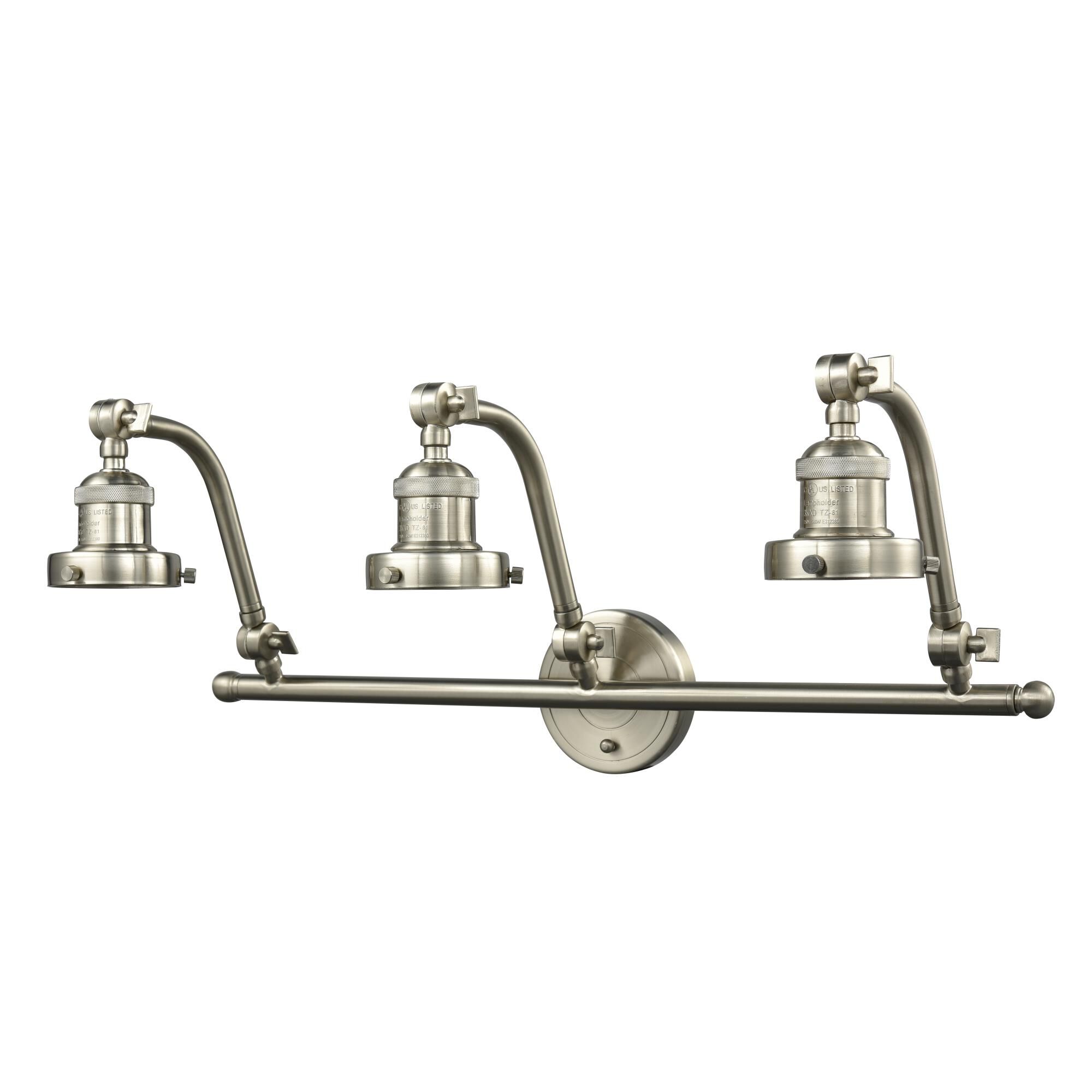 Shown in Brushed Satin Nickel finish