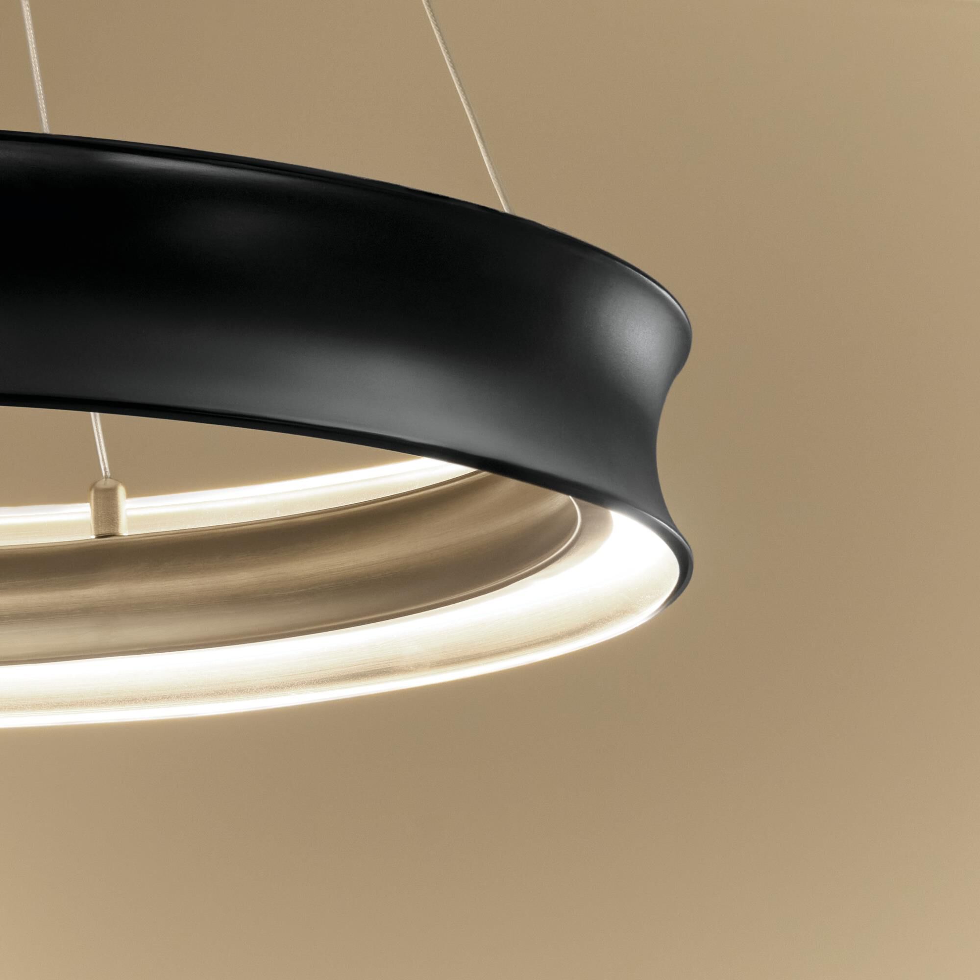 Shown in Black finish