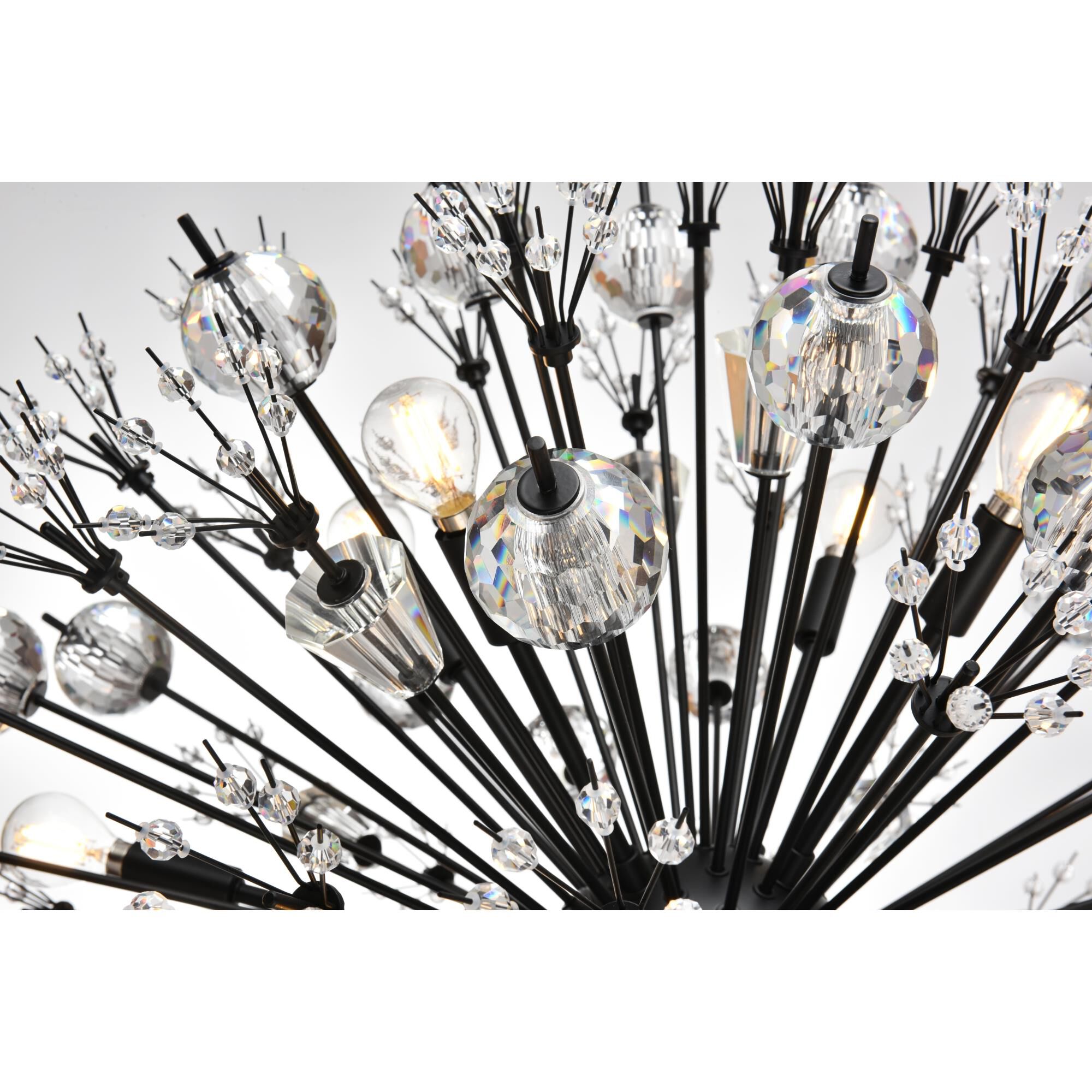 Vera 32 Inch Large Pendant by Elegant Lighting