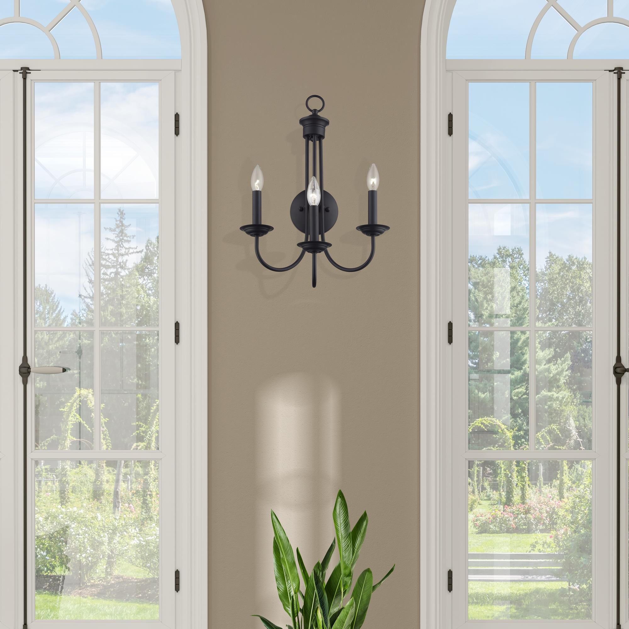 Shown in Black finish