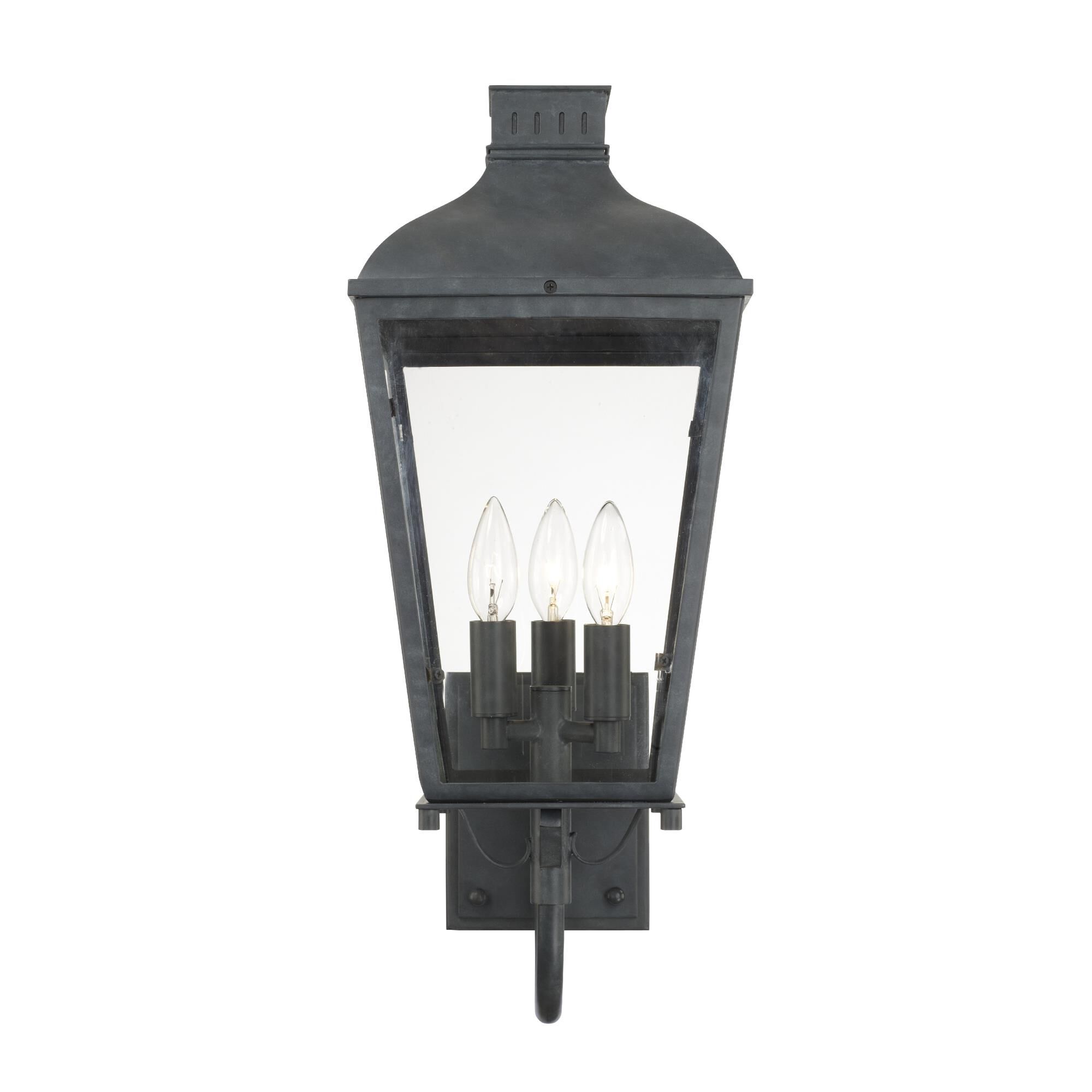 Dumont 23 Inch Tall 3 Light Outdoor Wall Light by Crystorama