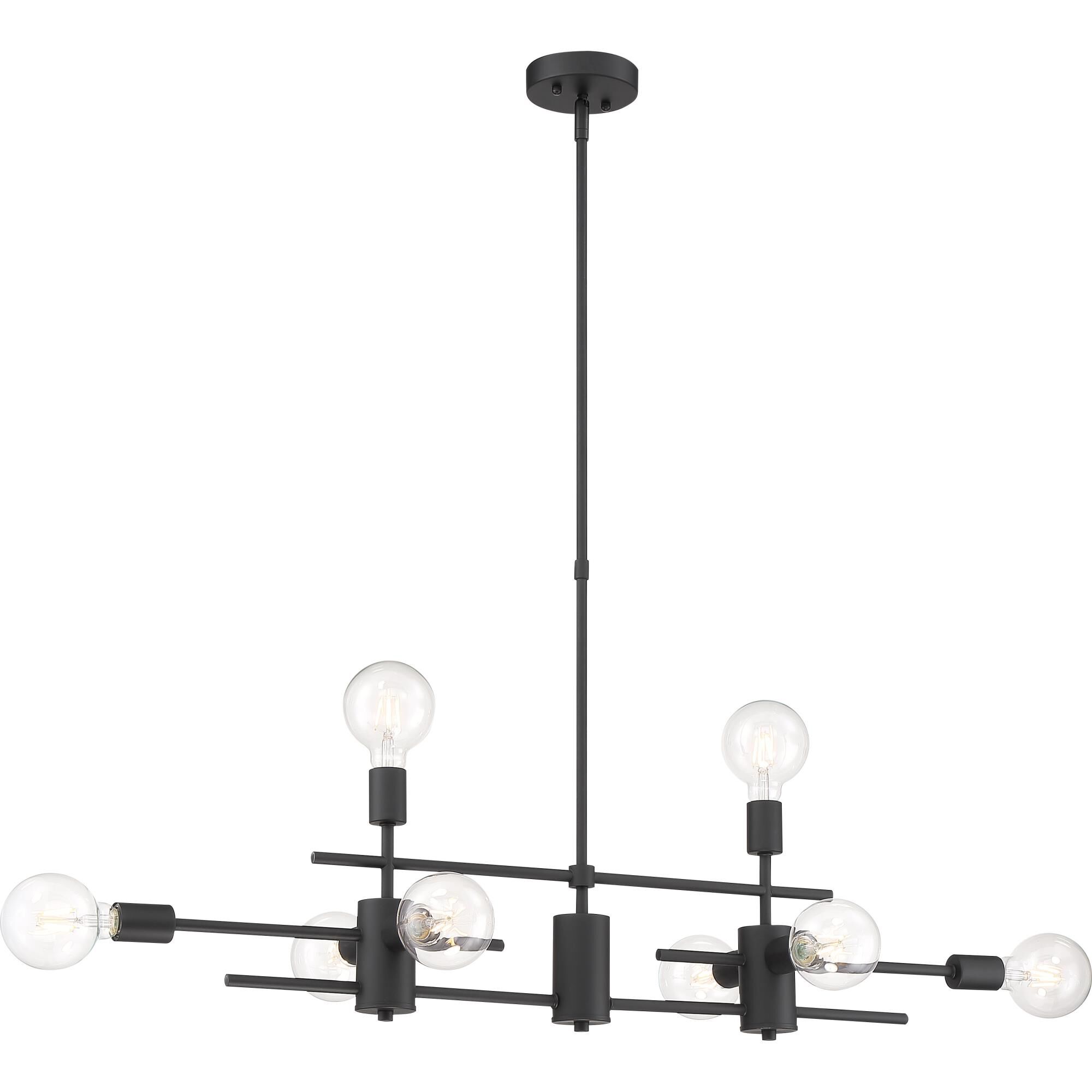 Delphi 45 Inch 8 Light Linear Suspension Light by Nuvo Lighting