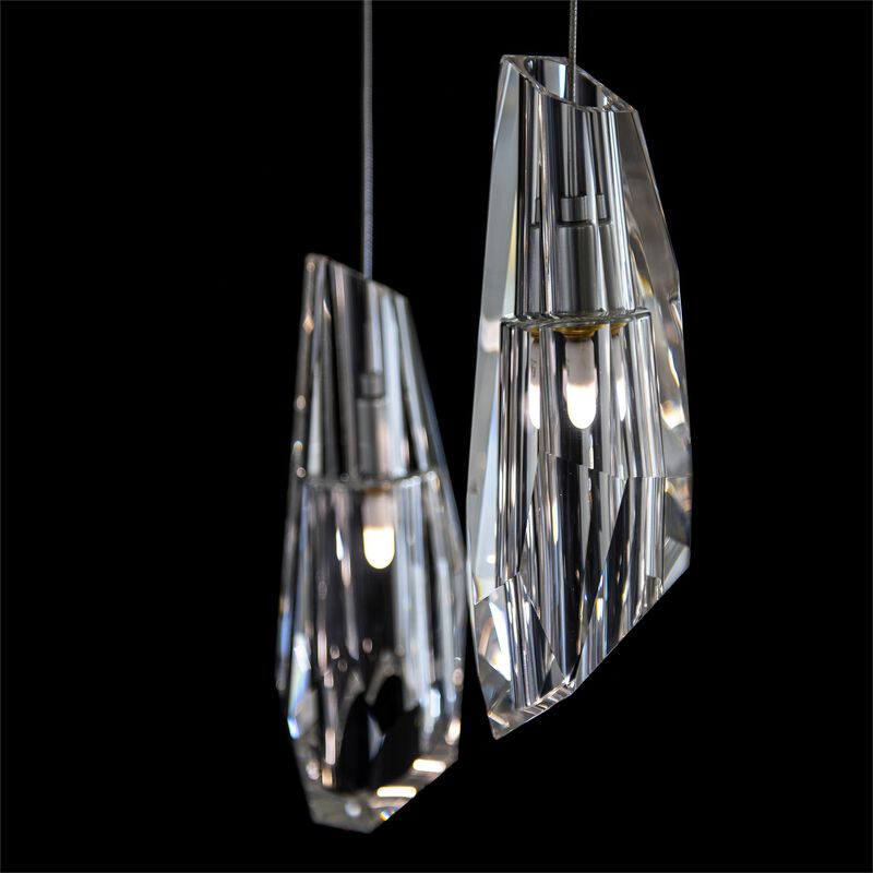 Luma Medium Linear Chandelier by Hubbardton Forge