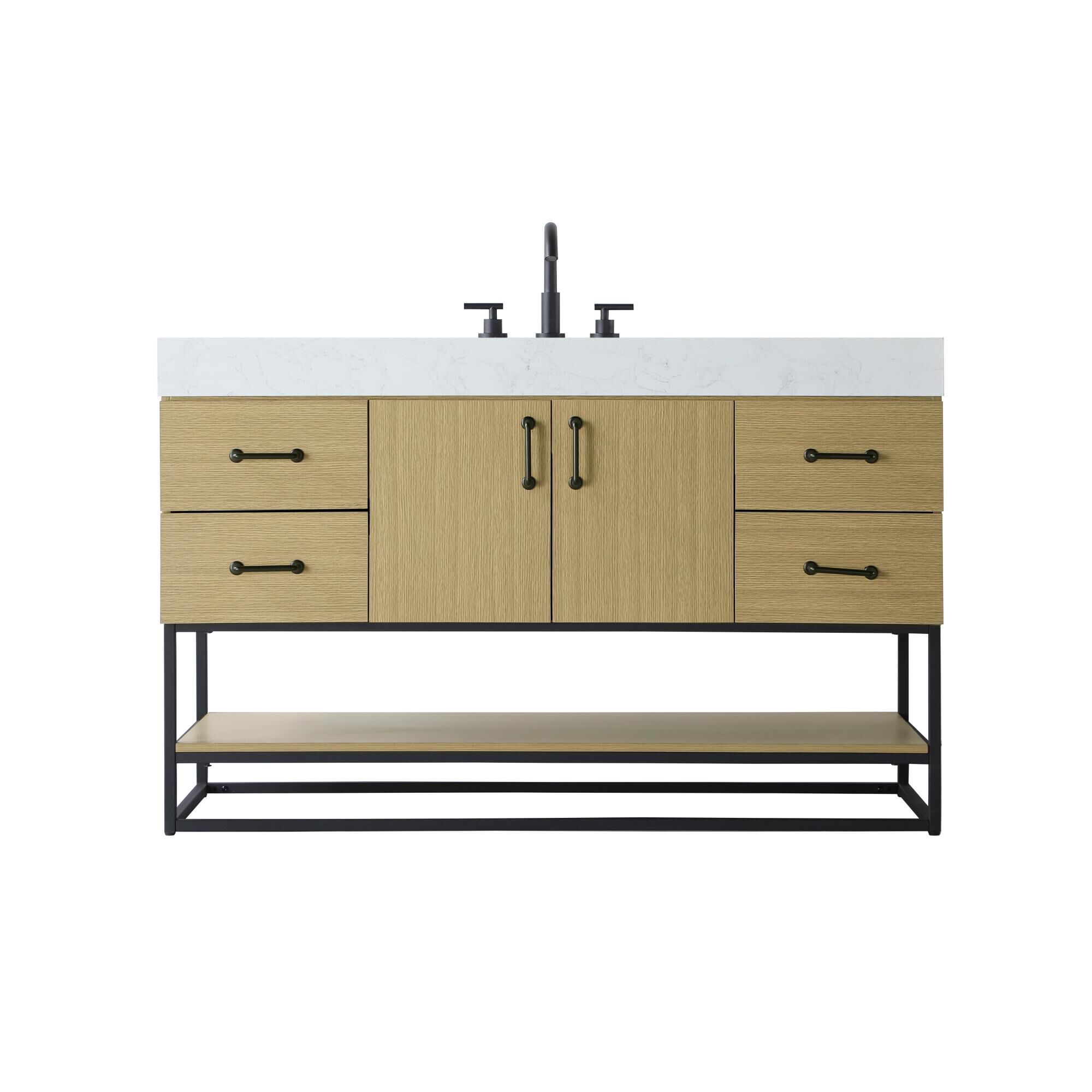 Caroline 54 Inch Bath Vanity by Elegant Dcor