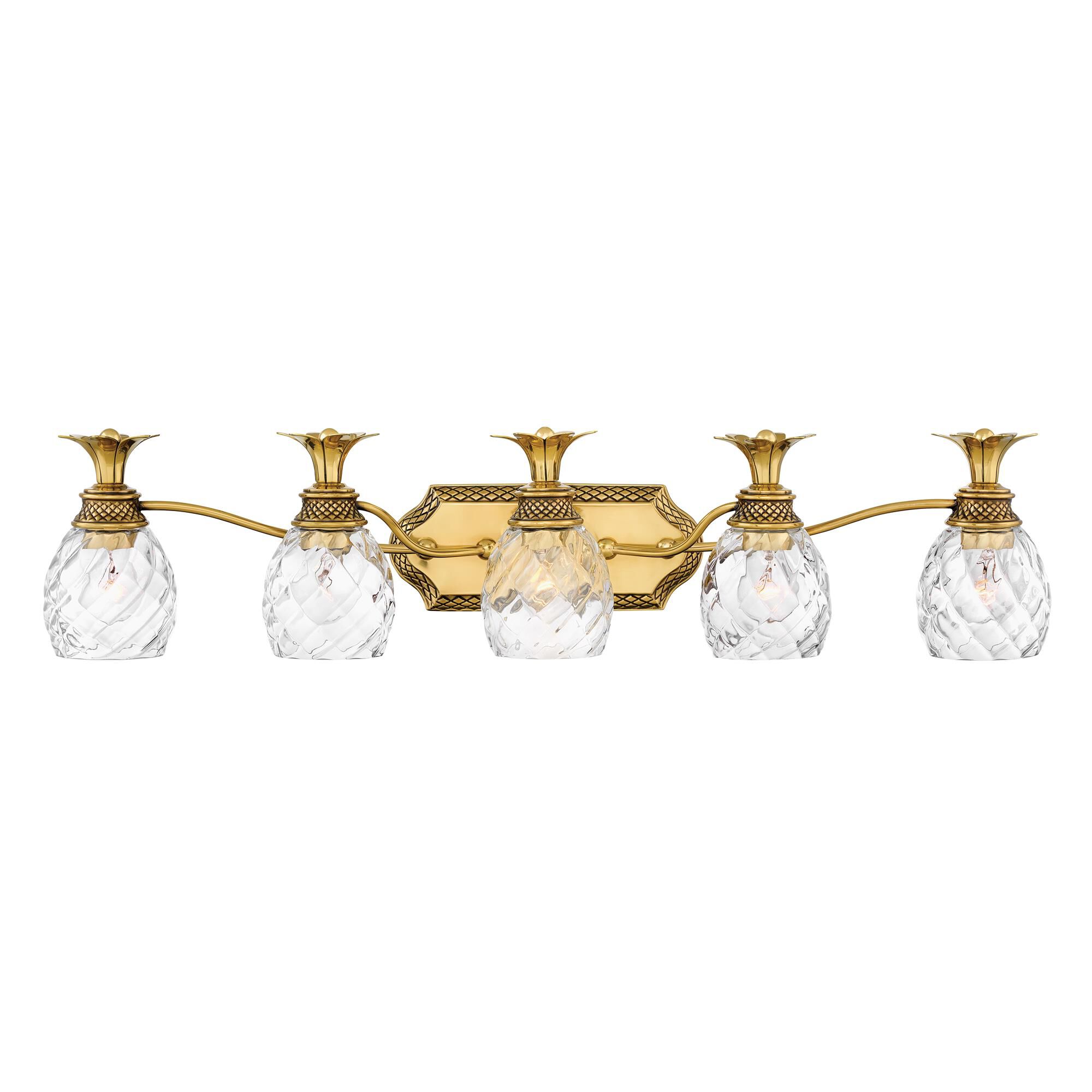 Plantation 37 Inch 5 Light Bath Vanity Light,