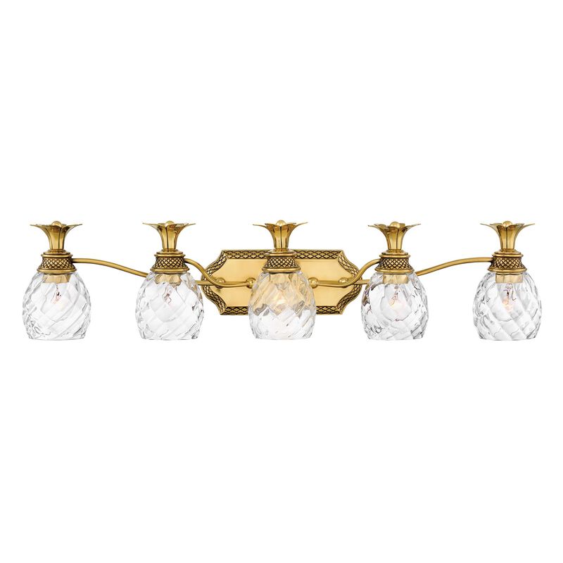 Plantation 37 Inch 5 Light Bath Vanity Light by Hinkley