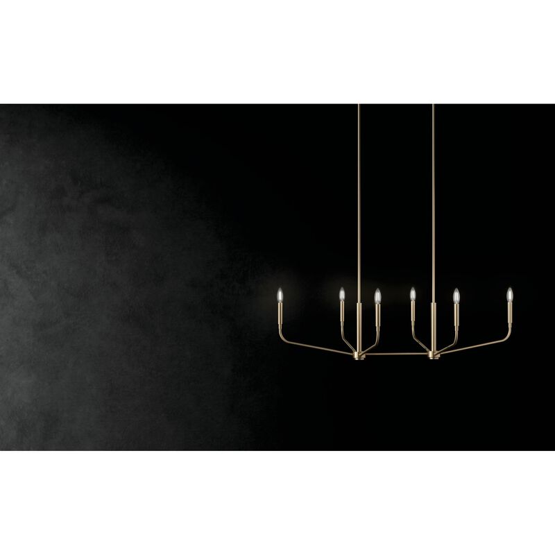 Madden Medium Linear Chandelier by Kichler