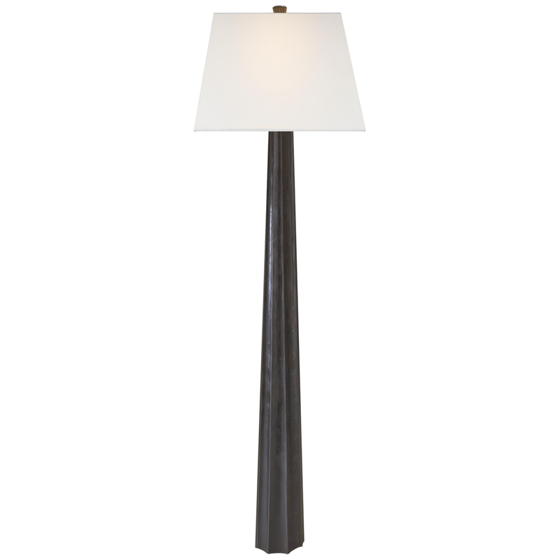 Chapman & Myers Fluted Spire 60 Inch Floor Lamp by Visual Comfort Signature Collection