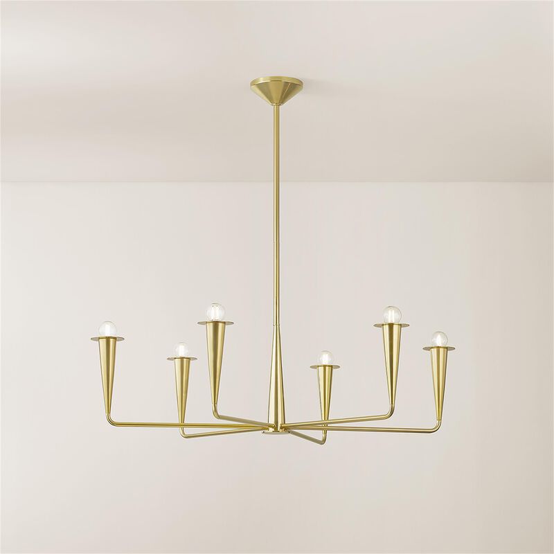 The Lifestyled Co Danna Large Chandelier by Mitzi