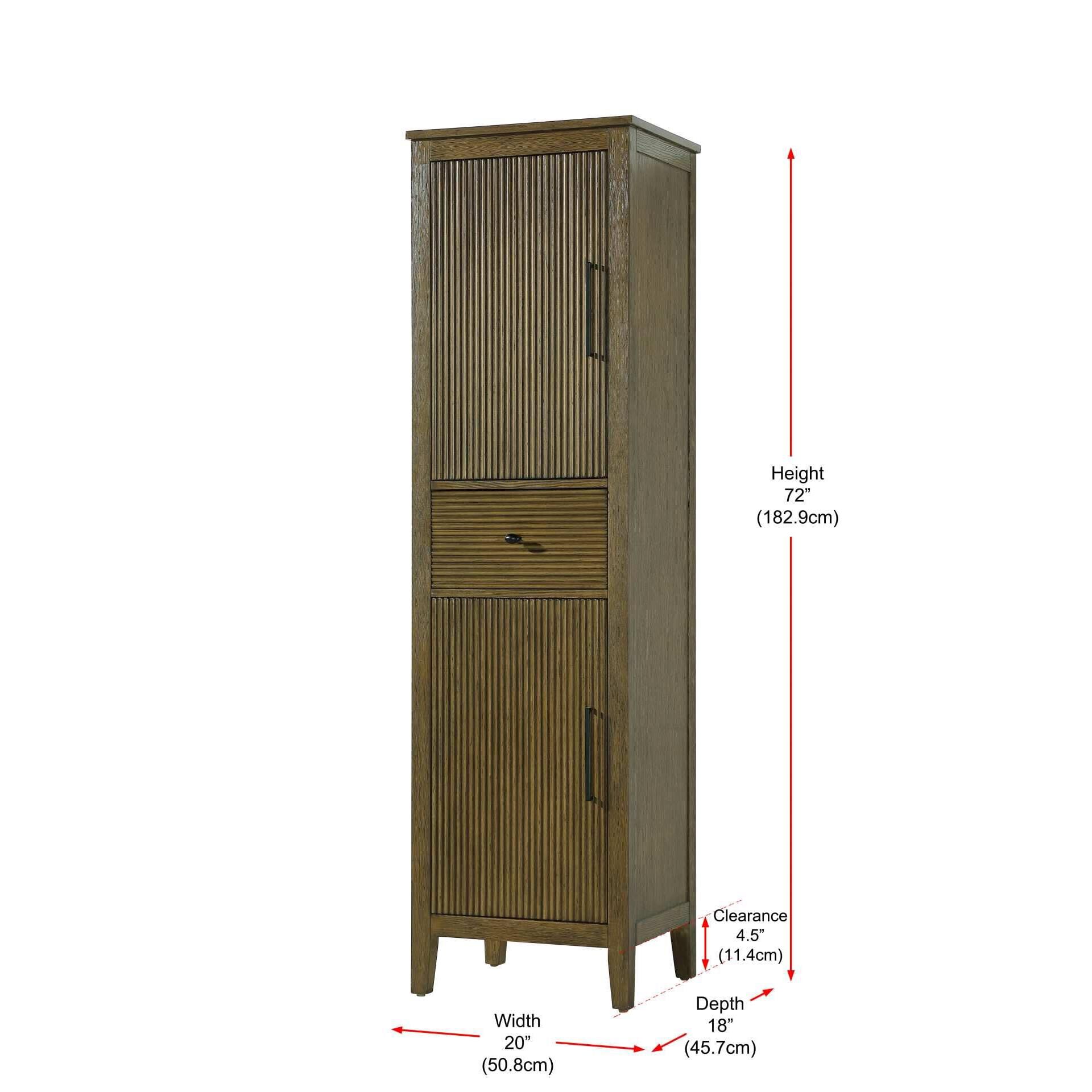 Blakely 72 Inch Storage Cabinet by Elegant Decor