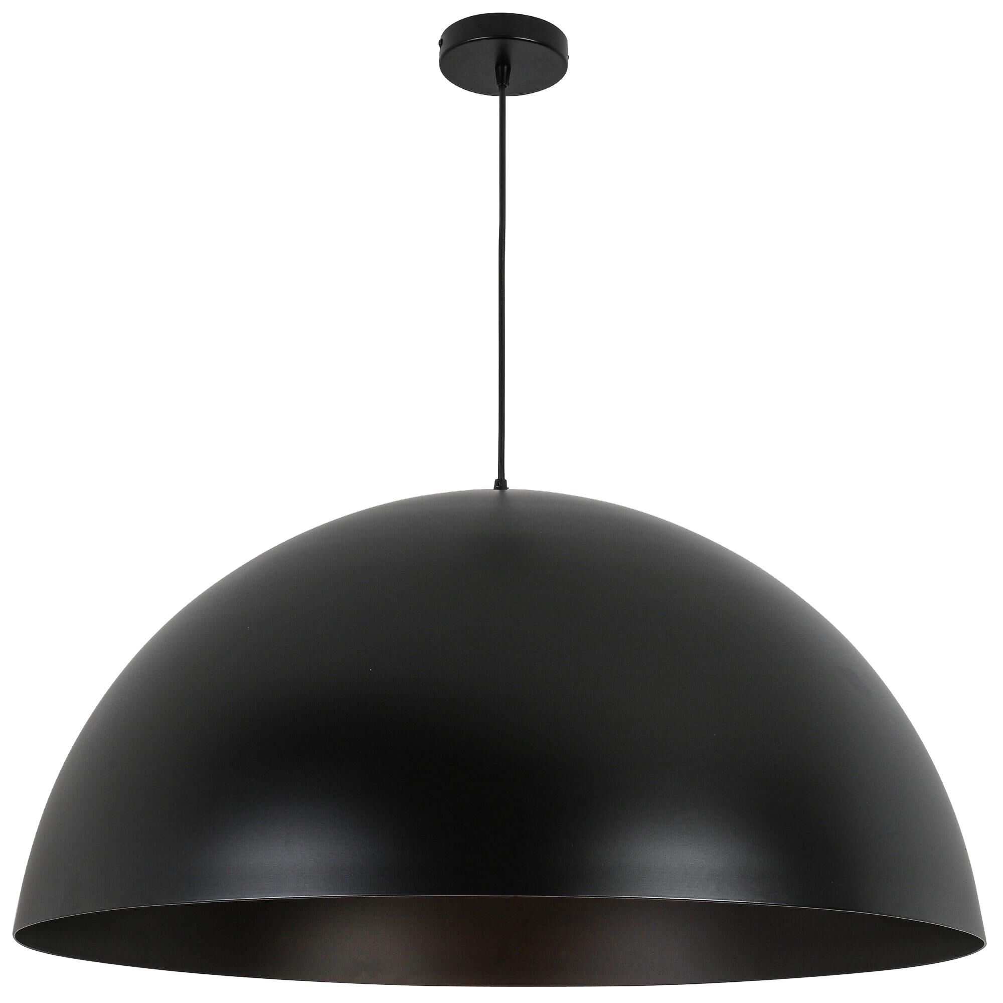 Shown in Matte Black finish and Matte Black shade