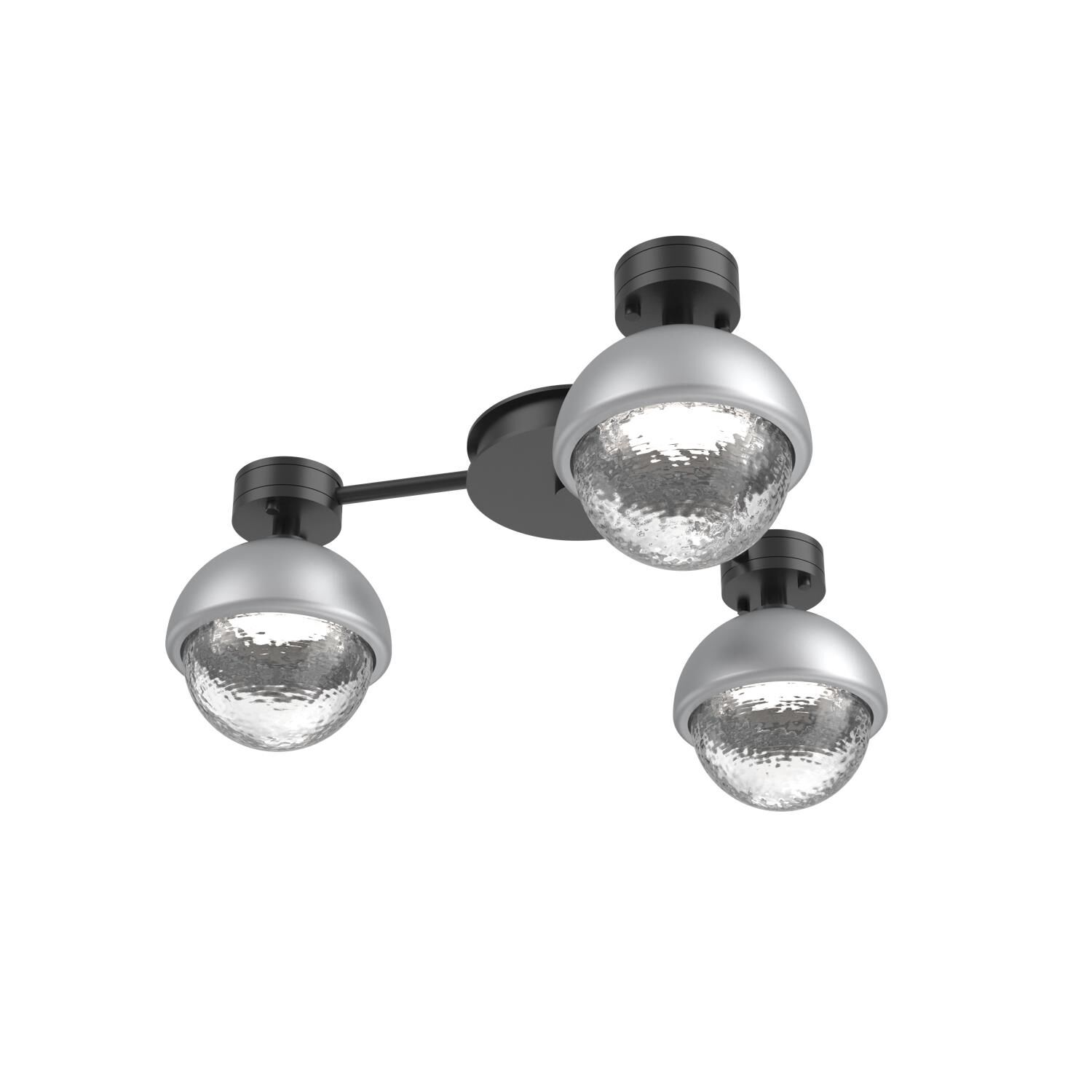 Levi Wilson Cabochon 23 Inch Flush Mount by Hammerton Studio