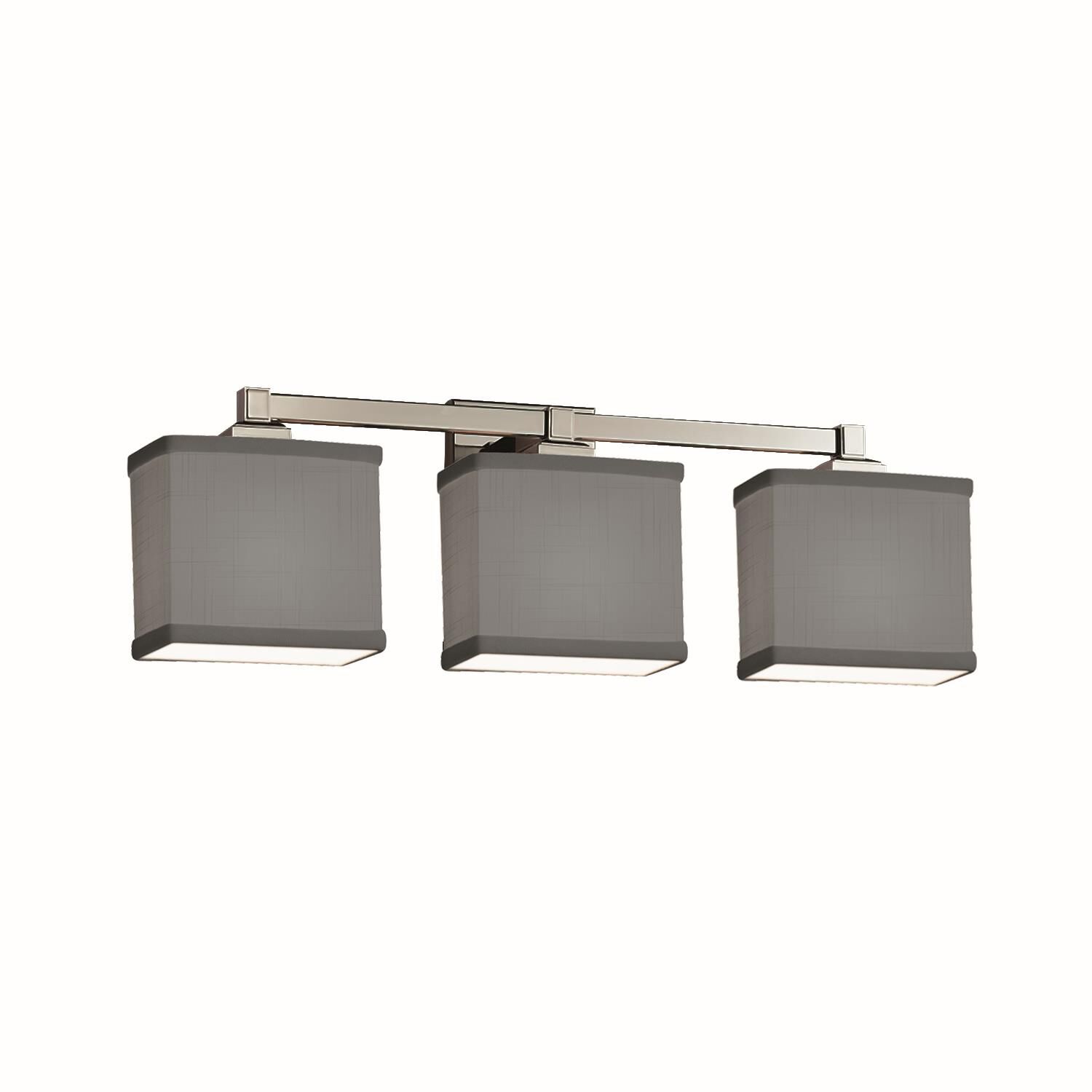 Textile 23 Inch 3 Light Bath Vanity Light by Justice Design Group