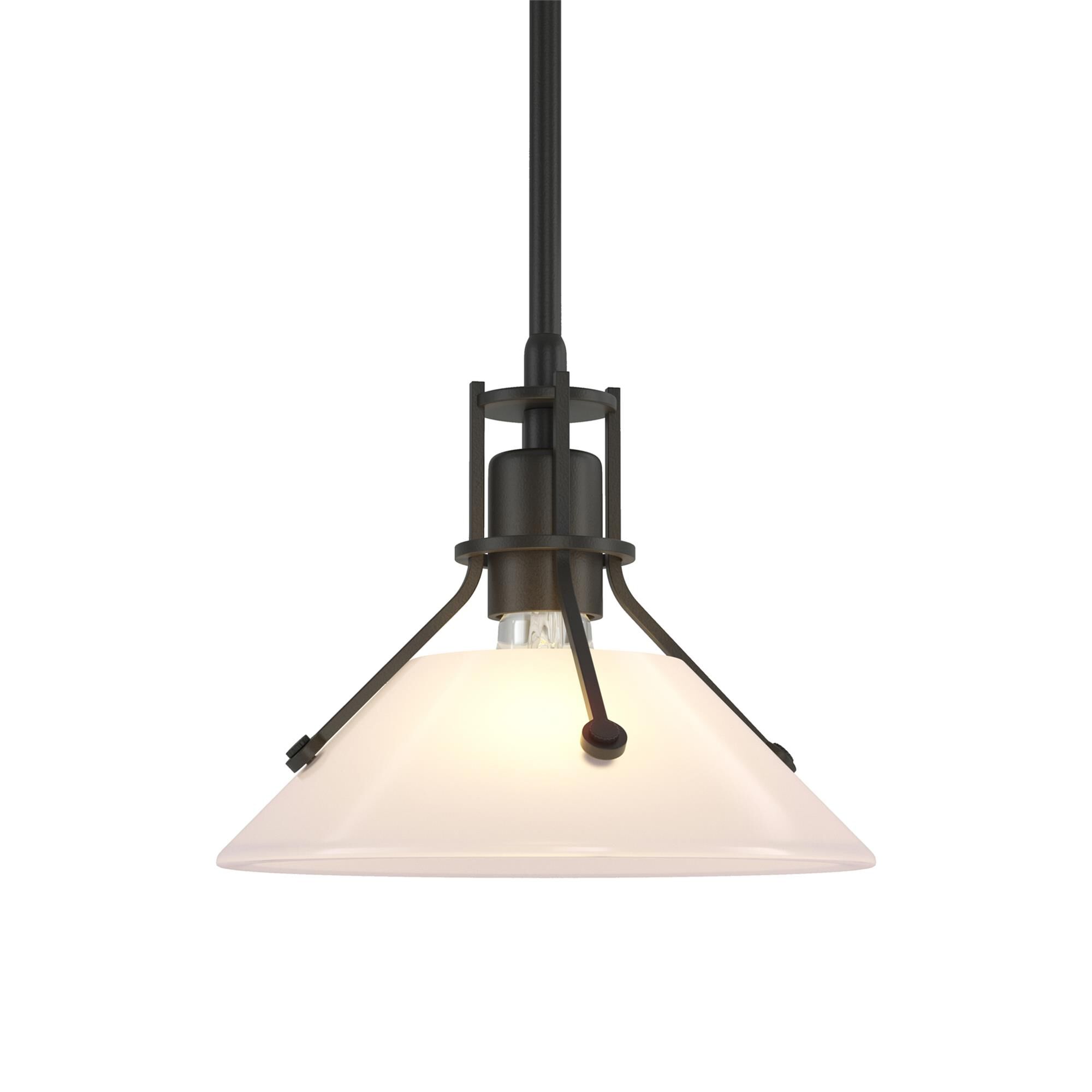 Shown in Black finish and Frosted glass