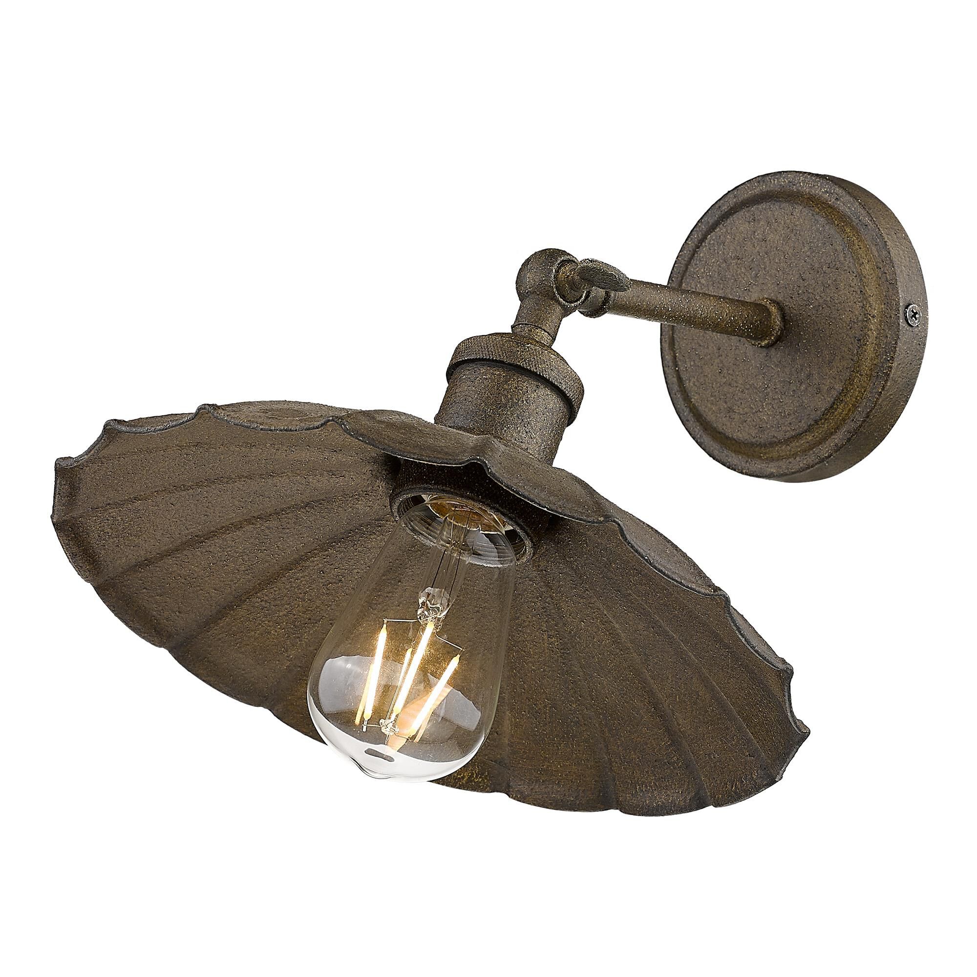 Clemence 10 Inch Wall Sconce by Golden Lighting
