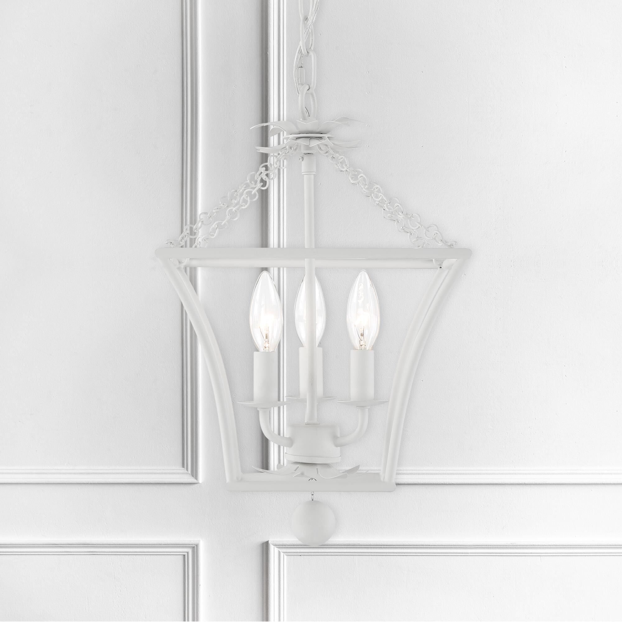 Broche 11 Inch Cage Pendant by Crystorama