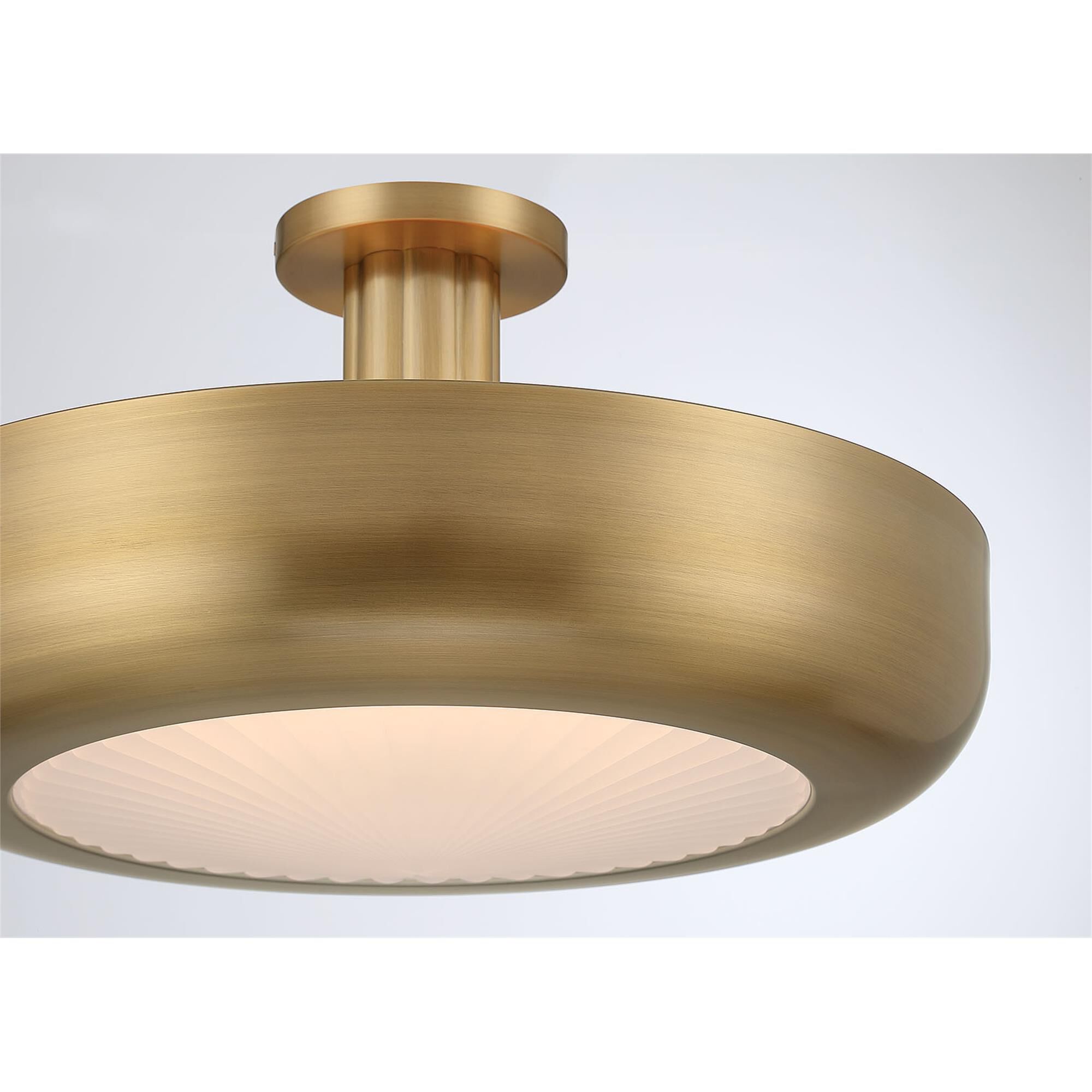 Macey 22 Inch Semi Flush Mount,