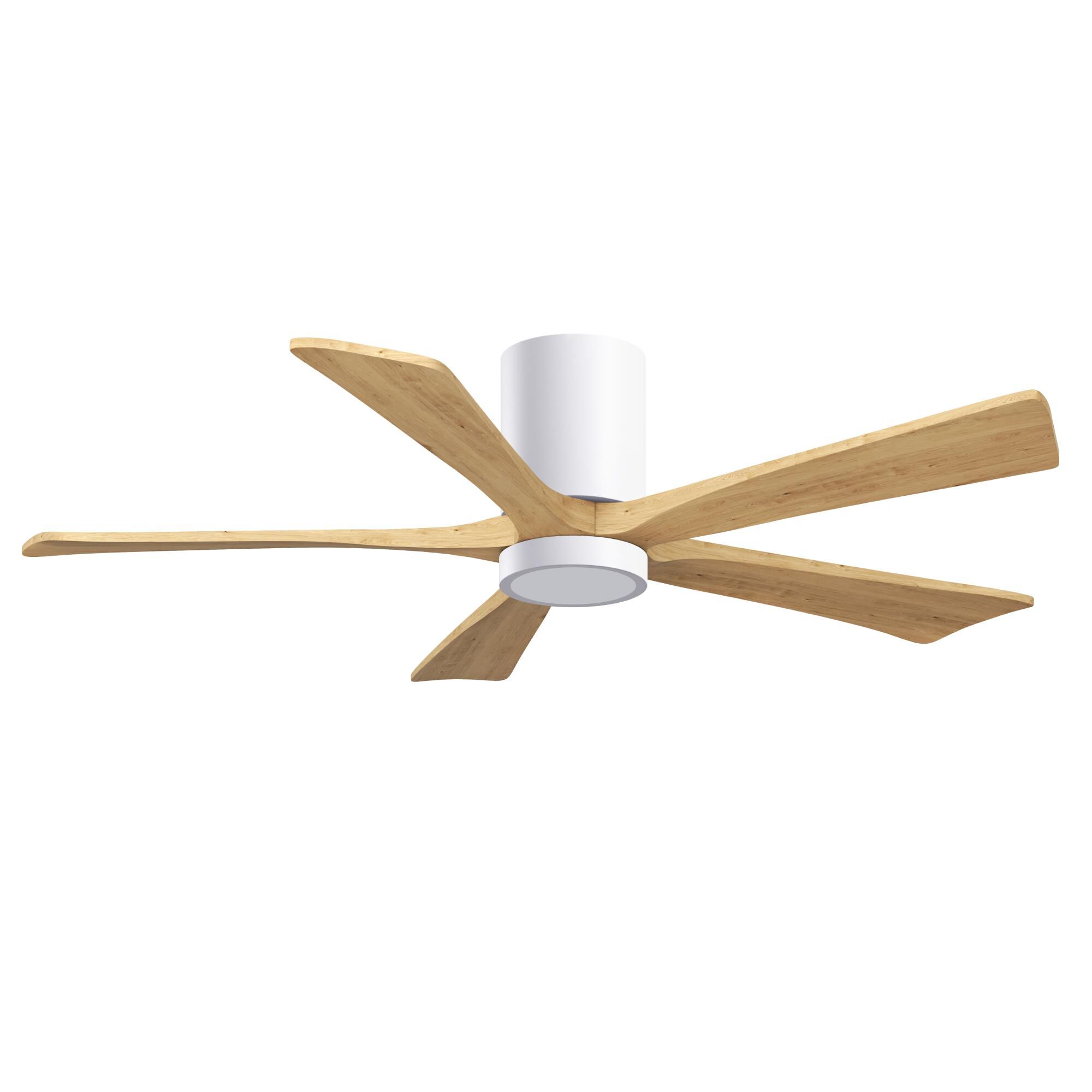 Irene 52 Inch Flush Mount Fan with Light Kit by Matthews Fan Company