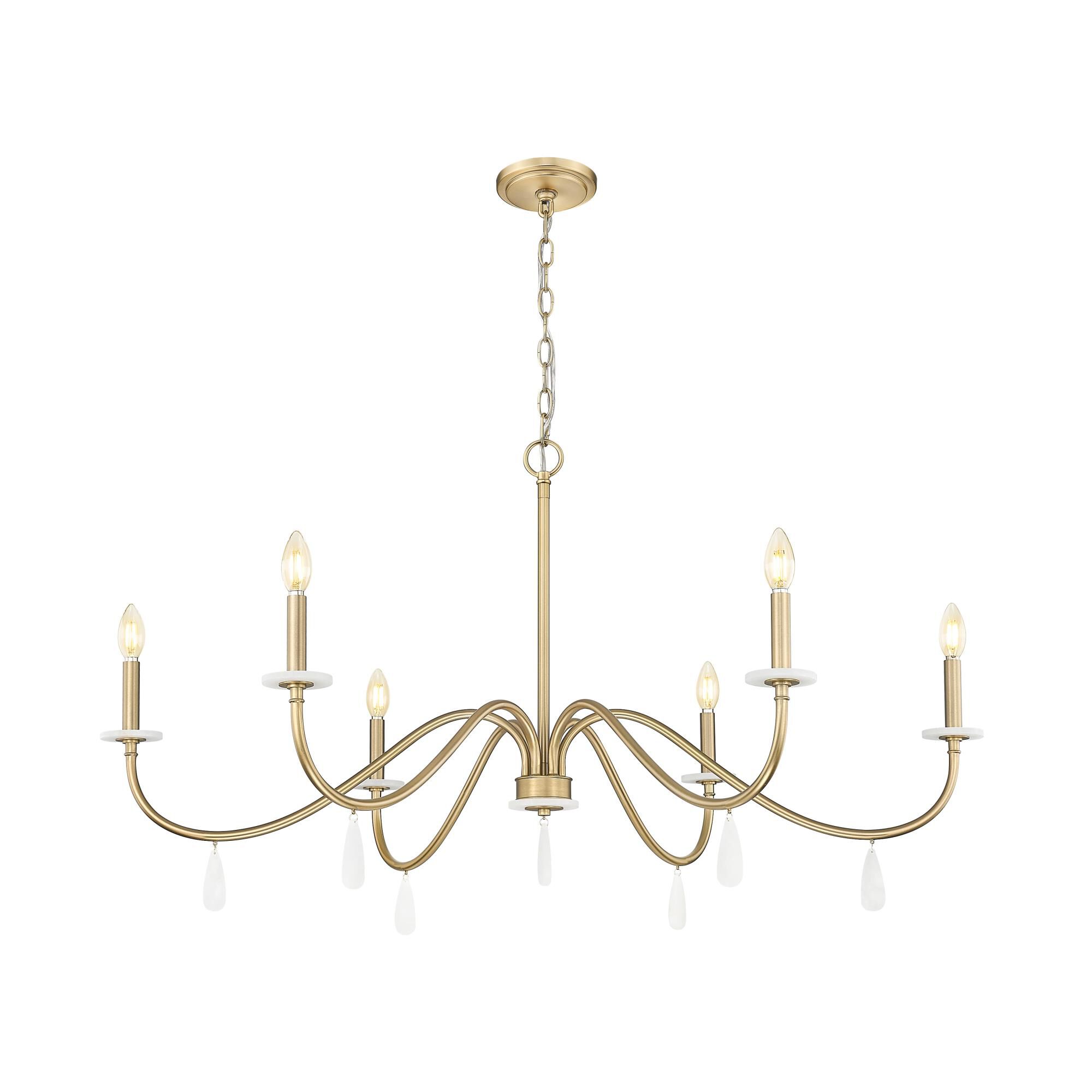 Toussant 45 Inch Chandelier by Z-lite