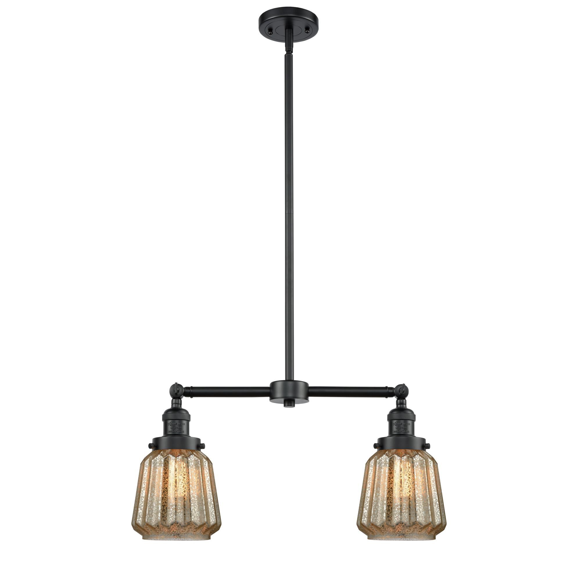 Shown in Oil Rubbed Bronze finish and Mercury Plated glass