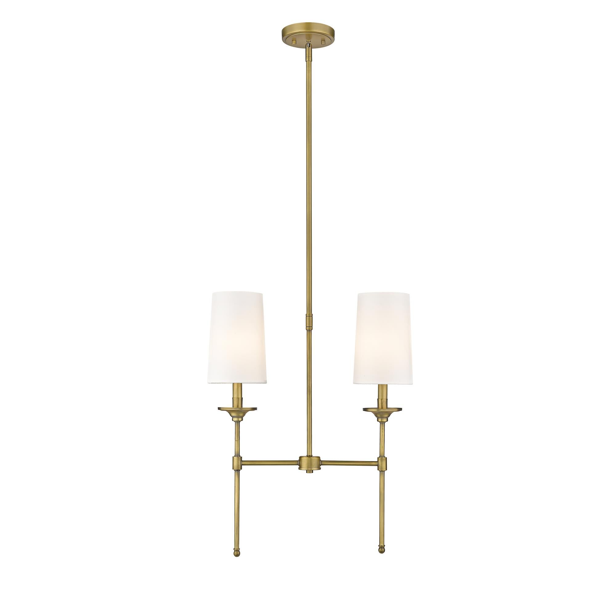Shown in Rubbed Brass finish and Cloth Cover glass and Cloth Cover shade